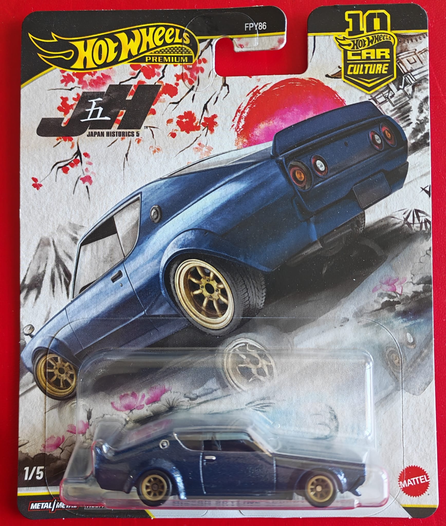 Hot Wheels - Nissan Skyline 2000 GT-R LBWK Blue Metallic