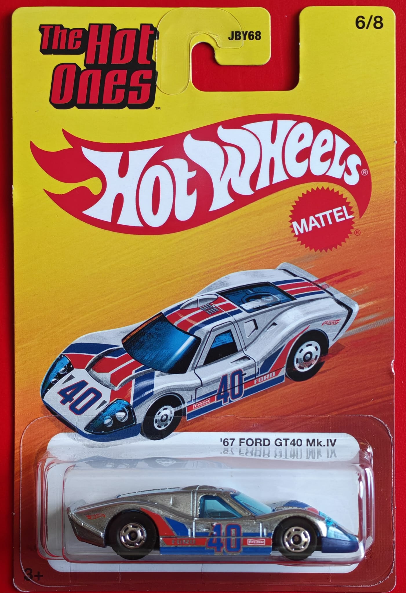 Hot Wheels -  The Hot Ones - '67 Ford GT10 MK.IV