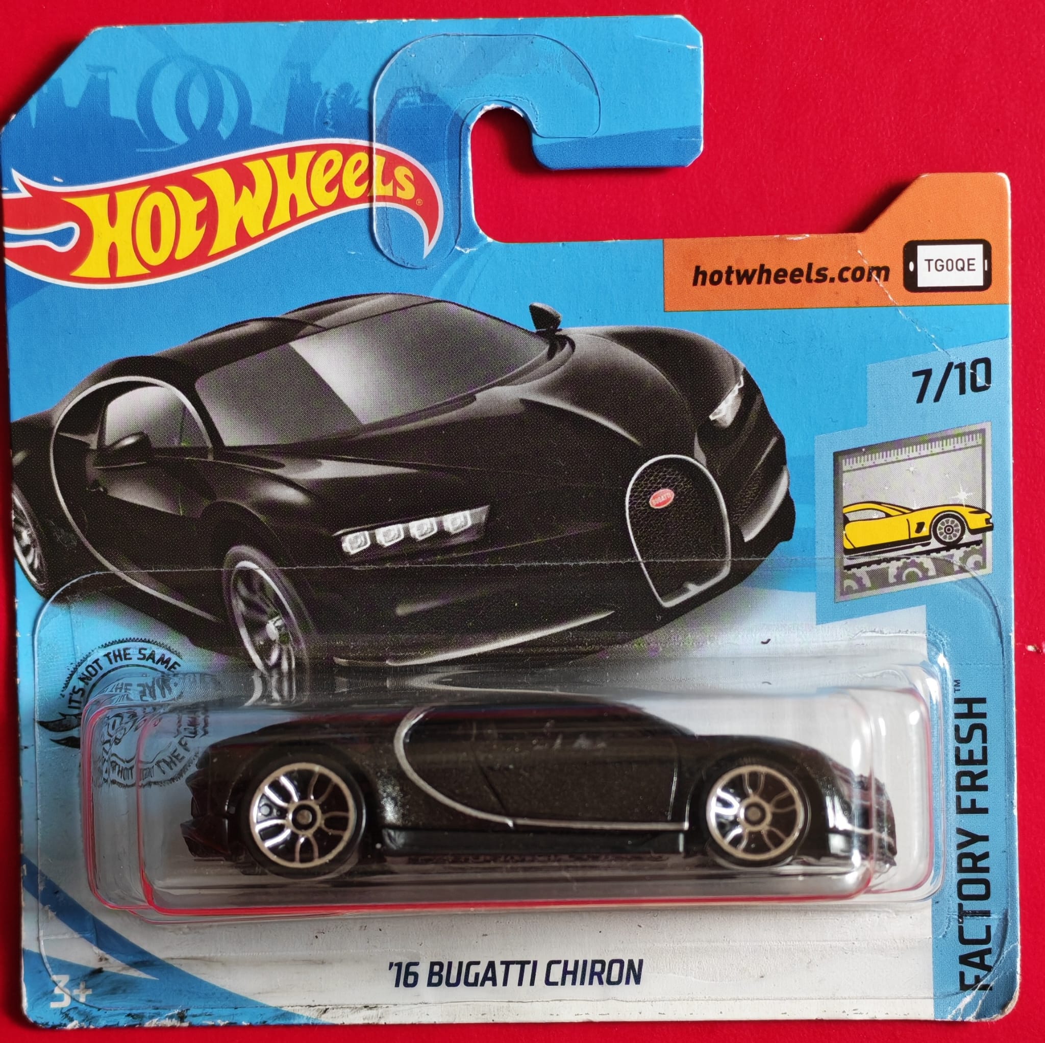 Hot Wheels - '16 Bugatti Chiron - Siyah - 2020