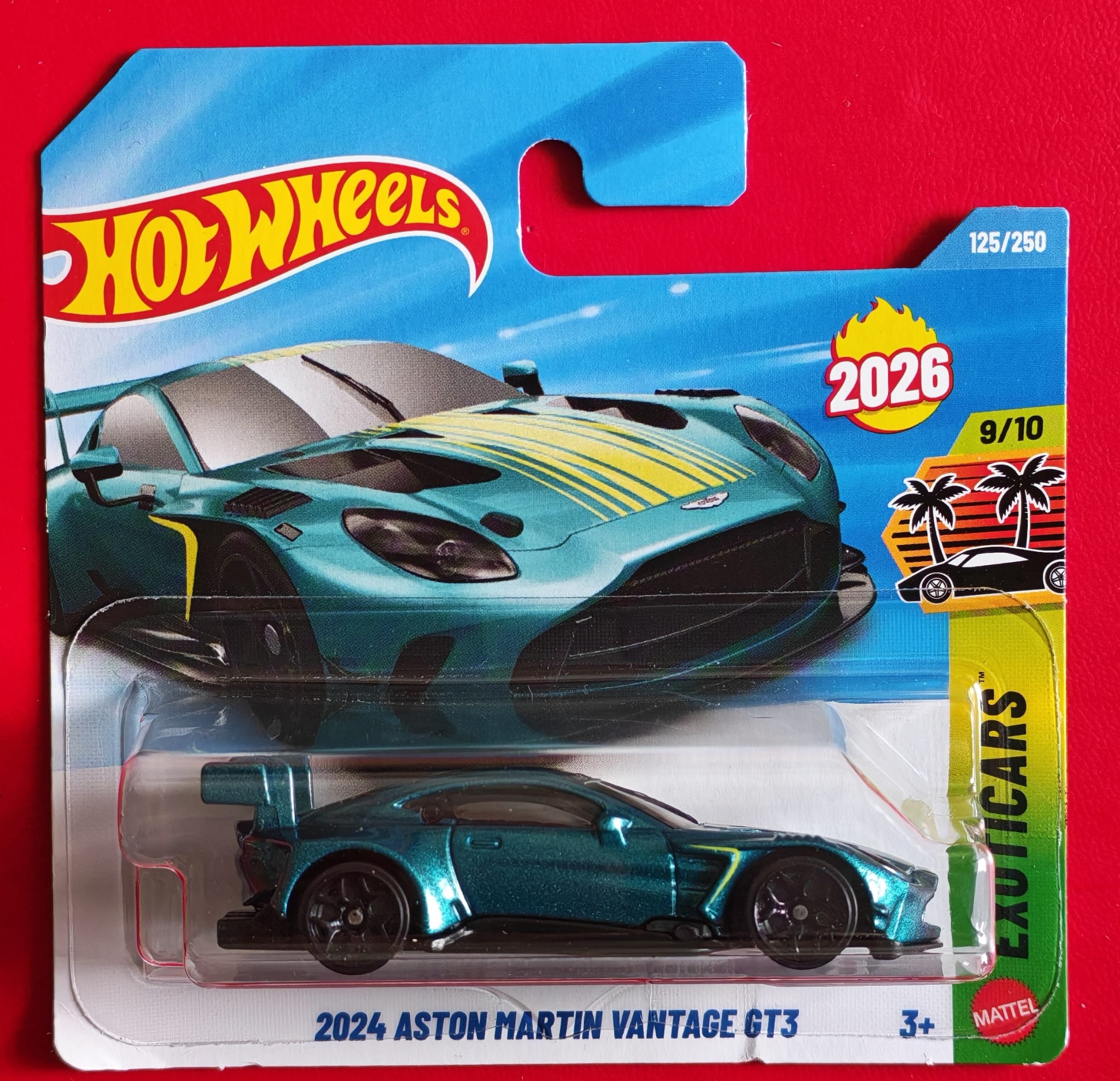 Hot Wheels - 2024 Aston Martin Vantage Gt3  - JJH55  - Exoticars