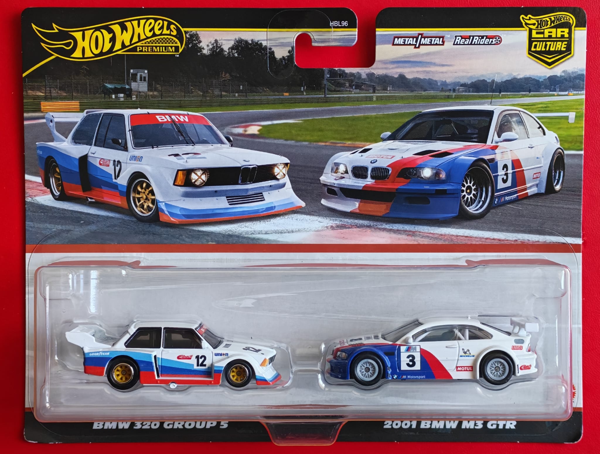 Hot Wheels - Premium Car Culture – BMW 320 Group 5 & 2001 BMW M3 GTR