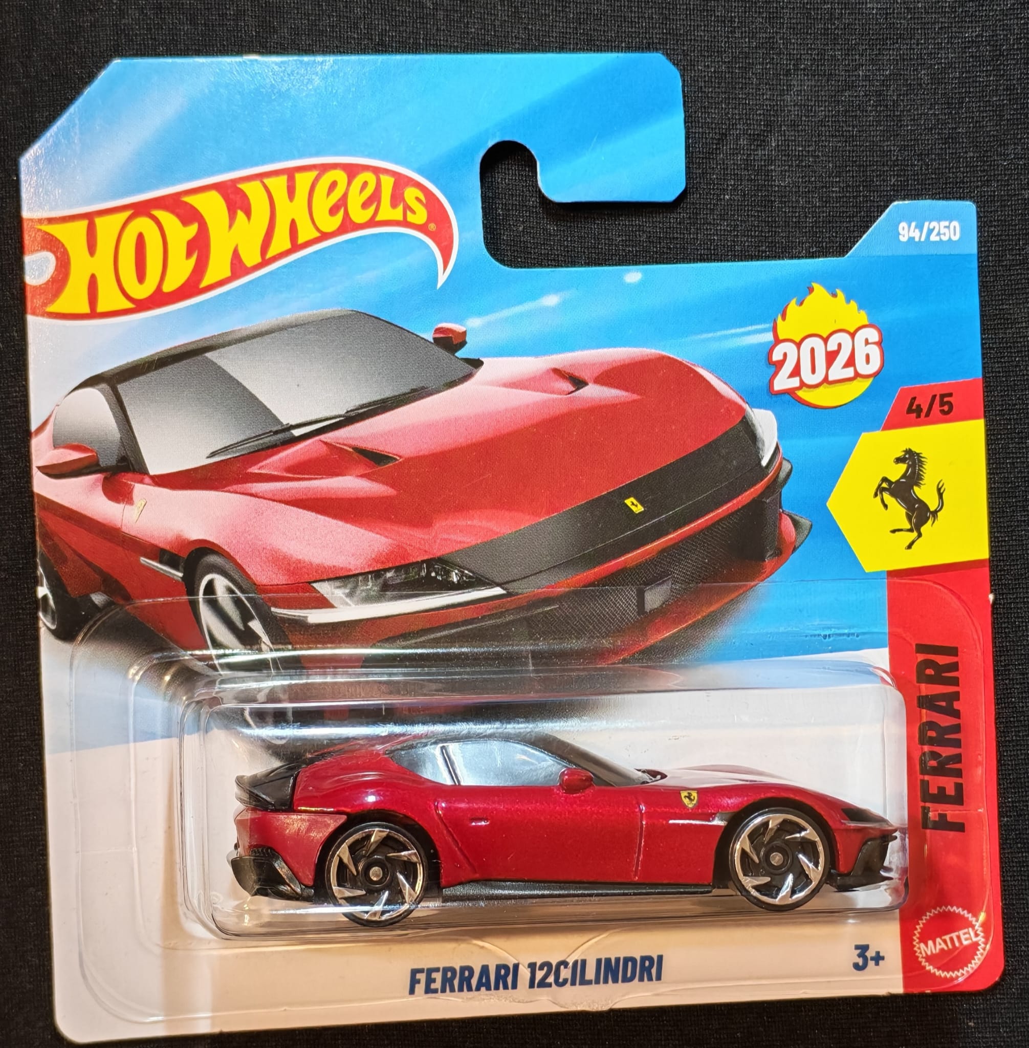 Hot Wheels - Ferrari 12Cilindri Kırmızı 2026