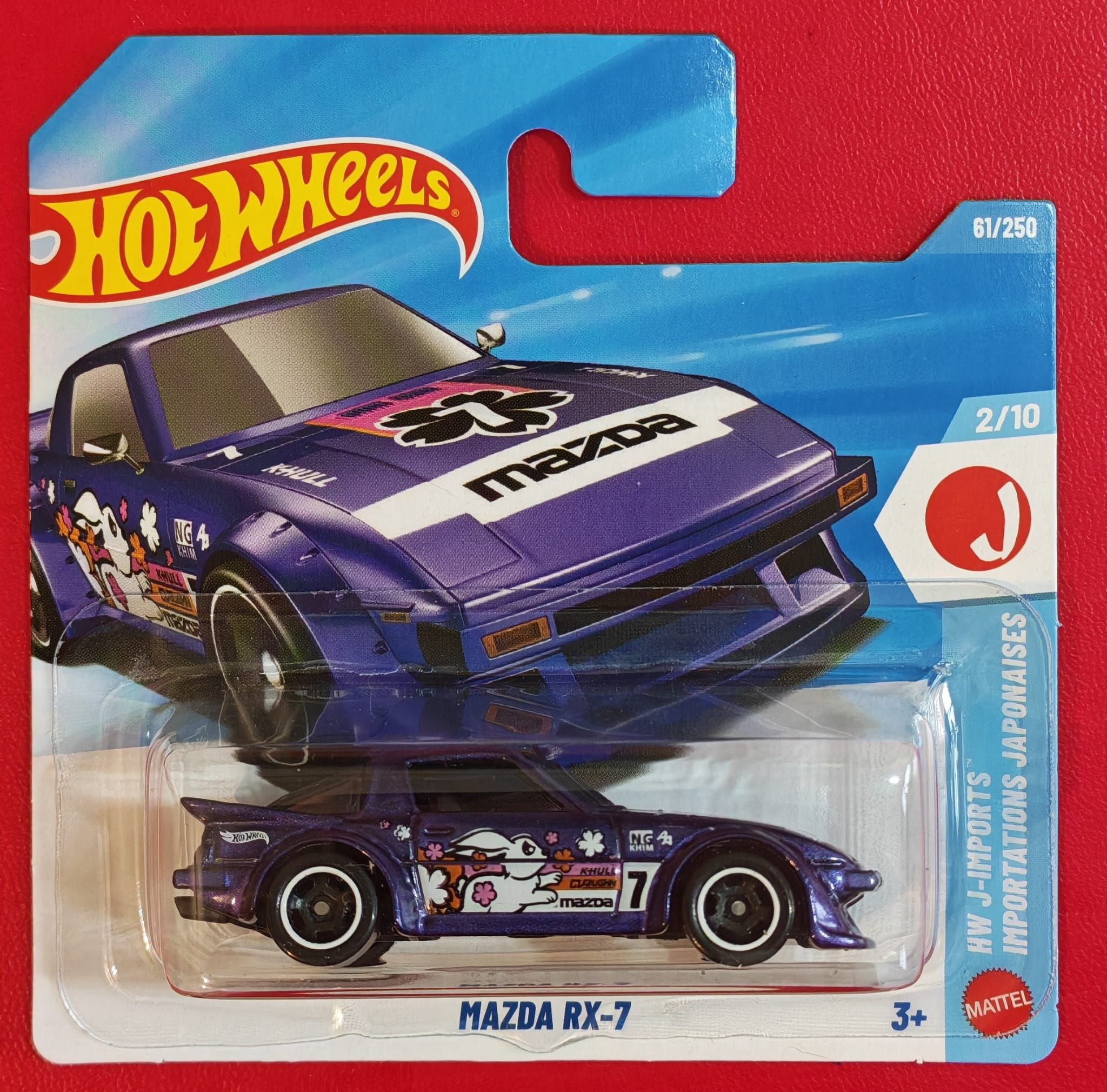 Hot Wheels - Mazda RX-7 -  J-Imports 61/250 2/10