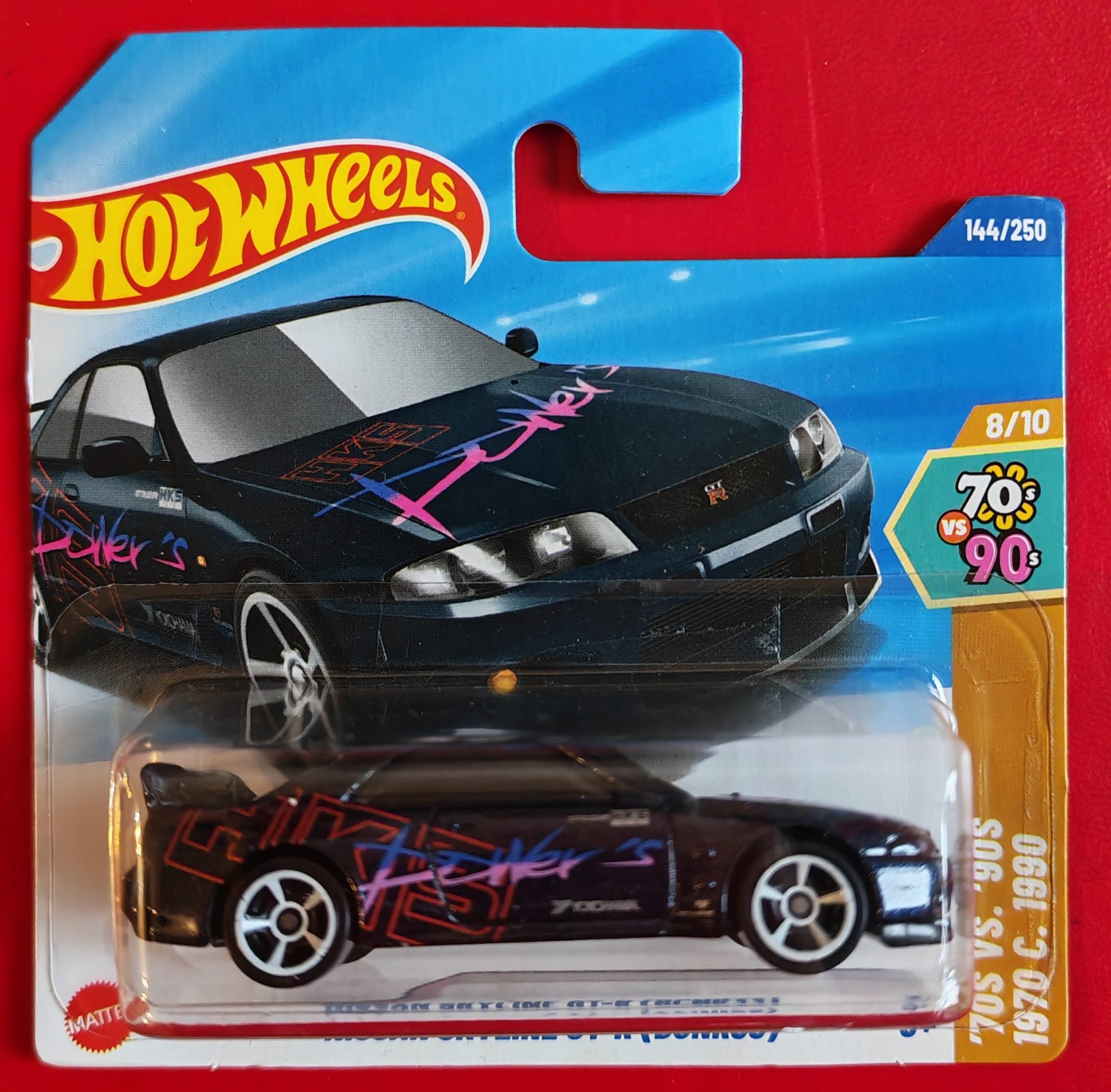 Hot Wheels - Nissan Skyline GT-R - BCNR33 - Siyah