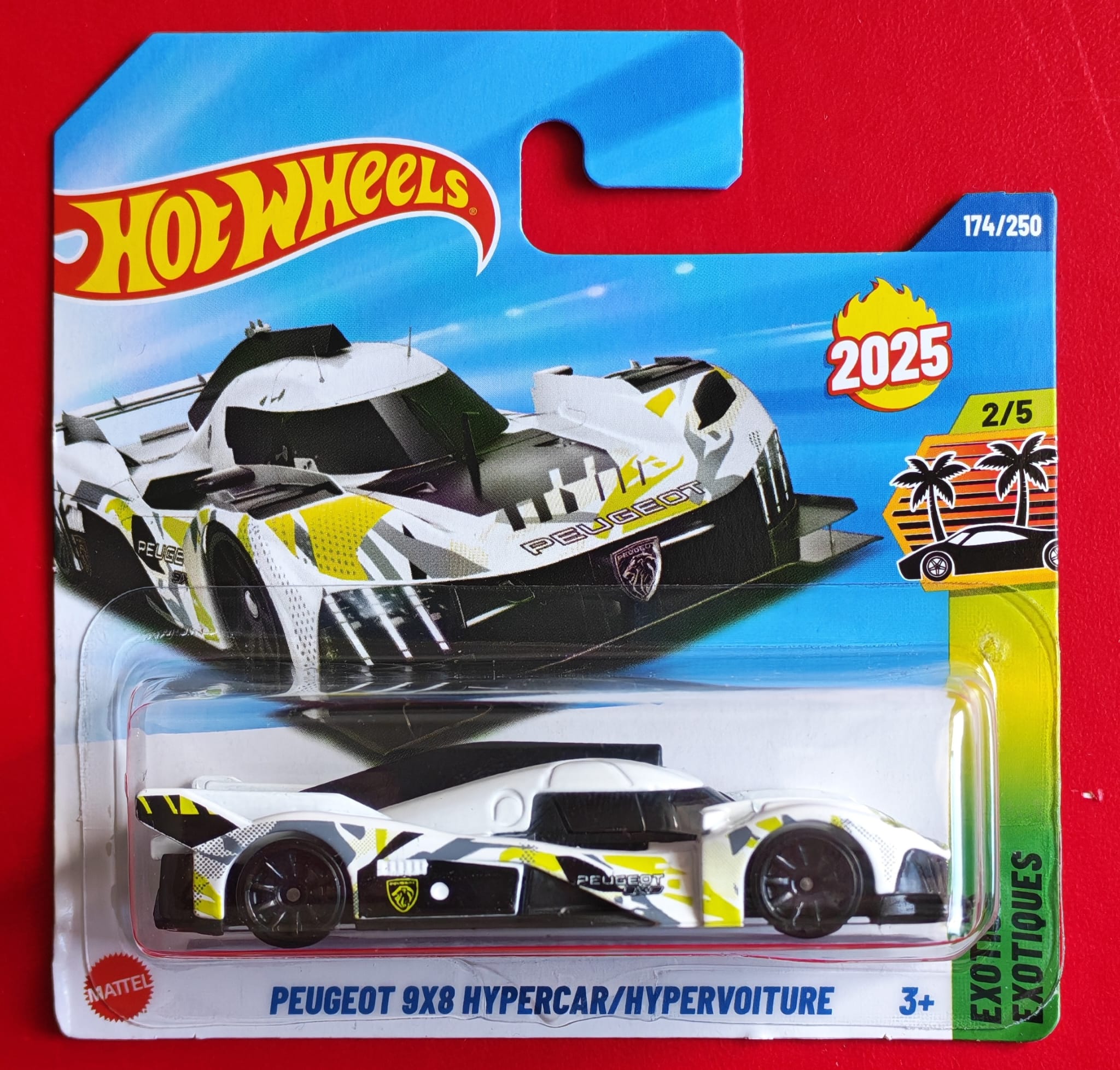 Hot Wheels - Peugeot 9x8 Hypercar Hypervoiture
