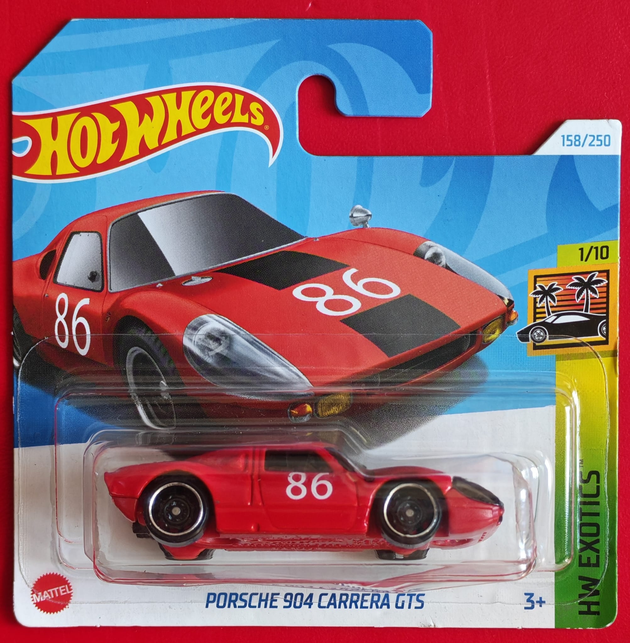 Hot Wheels - Porsche 904 Carrera GTS - Red