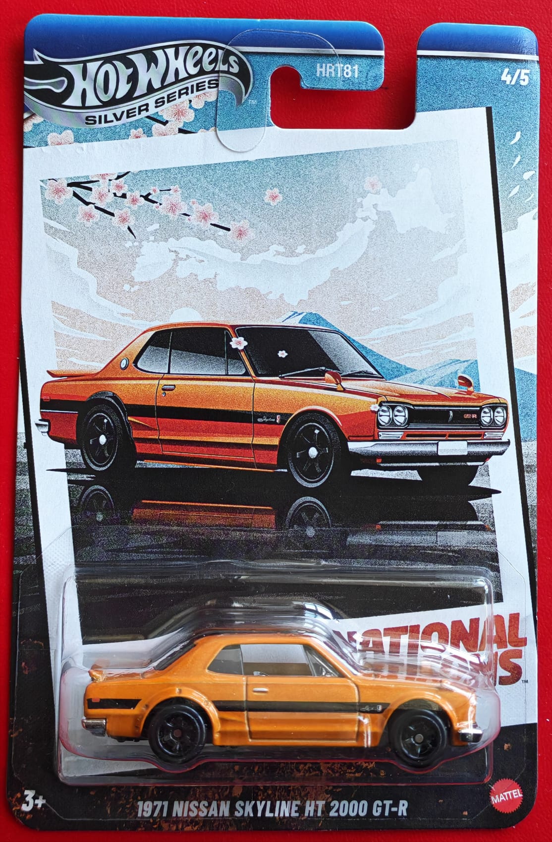Hot Wheels - 1971 Nissan Skyline Ht 2000 Gt-R - National Icons