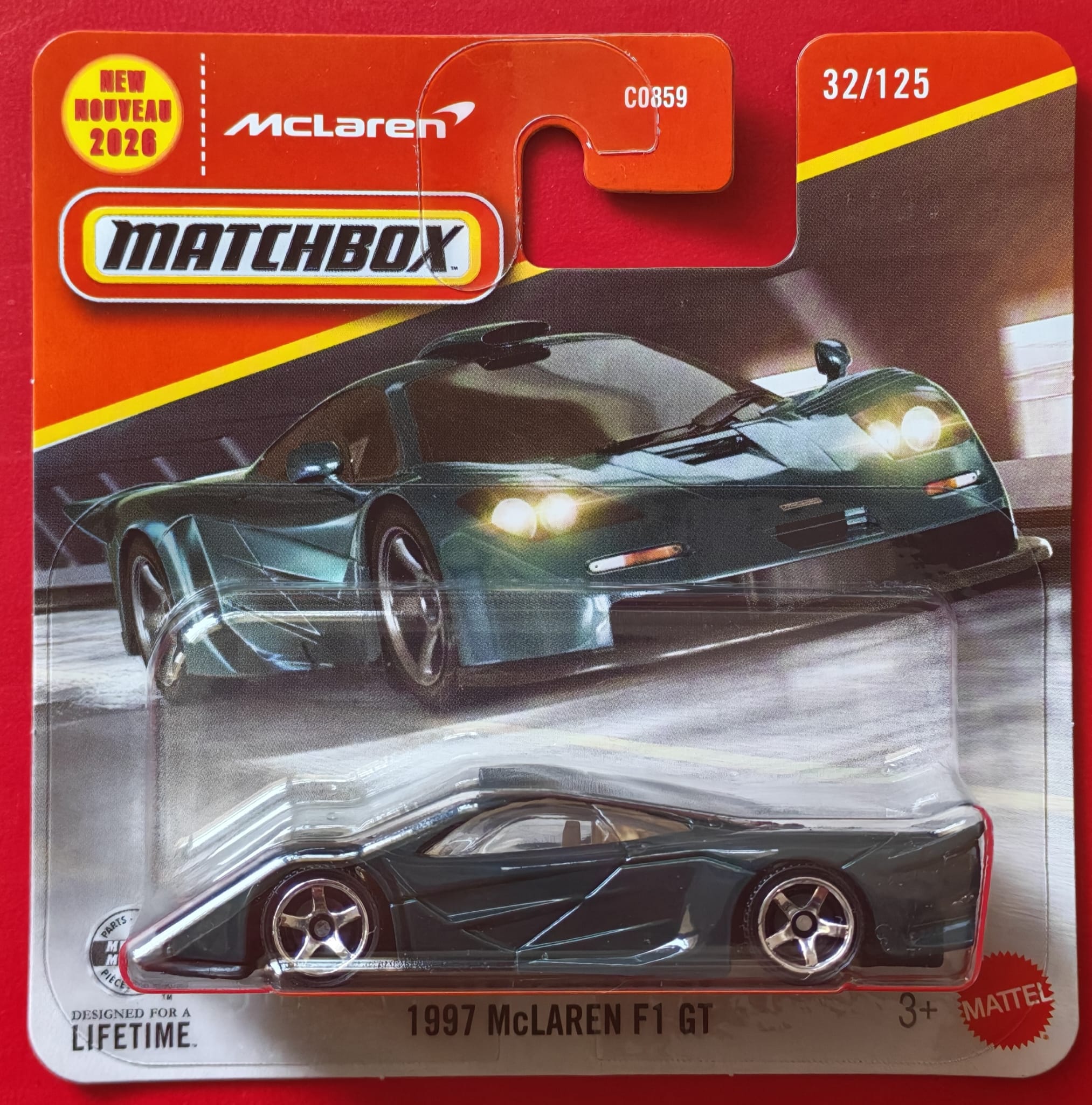 Matchbox - 1997 McLaren F1 GT