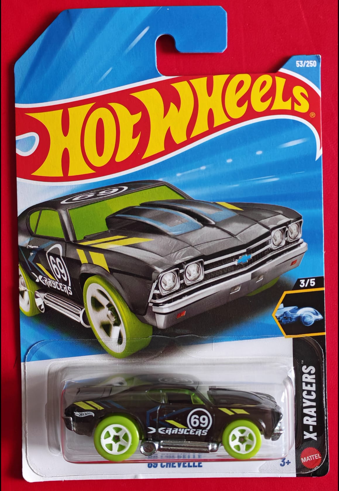 Hot Wheels - '69 Chevelle - Long Card