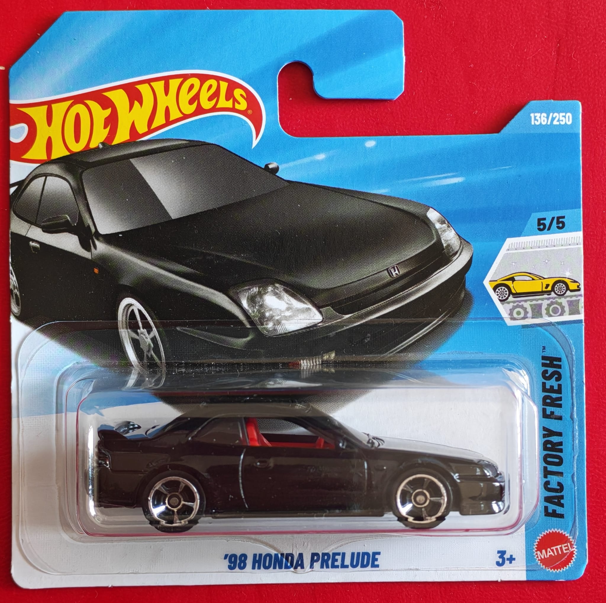 Hot Wheels - '98 Honda Prelude - 2026 - Black