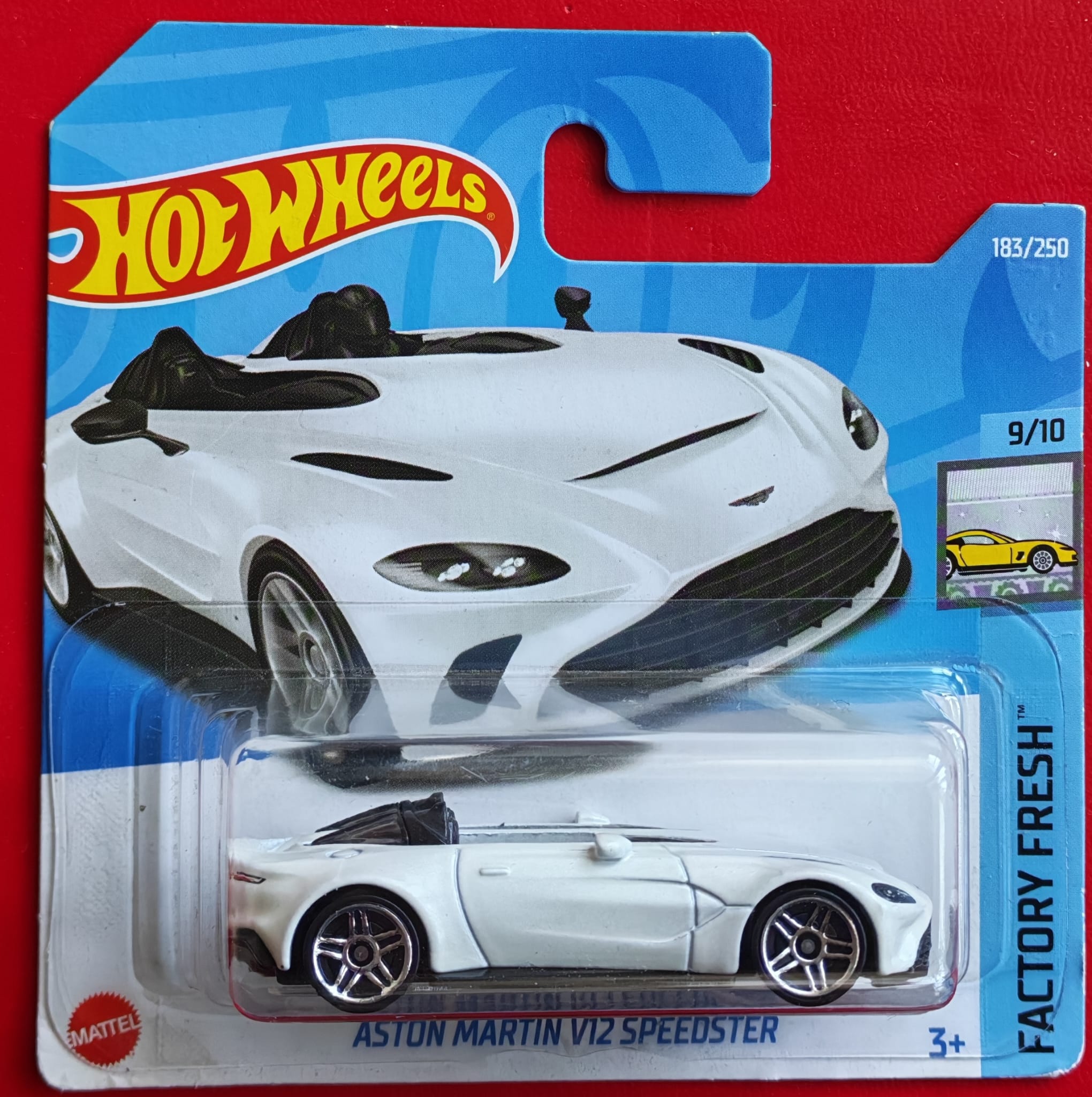 Hot Wheels - Aston Martin V12 Speedster - Factory Fresh 9/10 [White] 183/250
