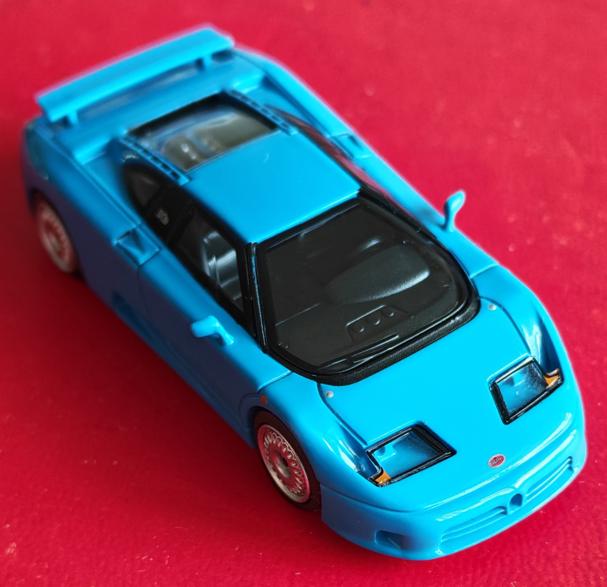 Mini GT -  Bugatti EB110 Gt Blu Bugatti 1:64 644