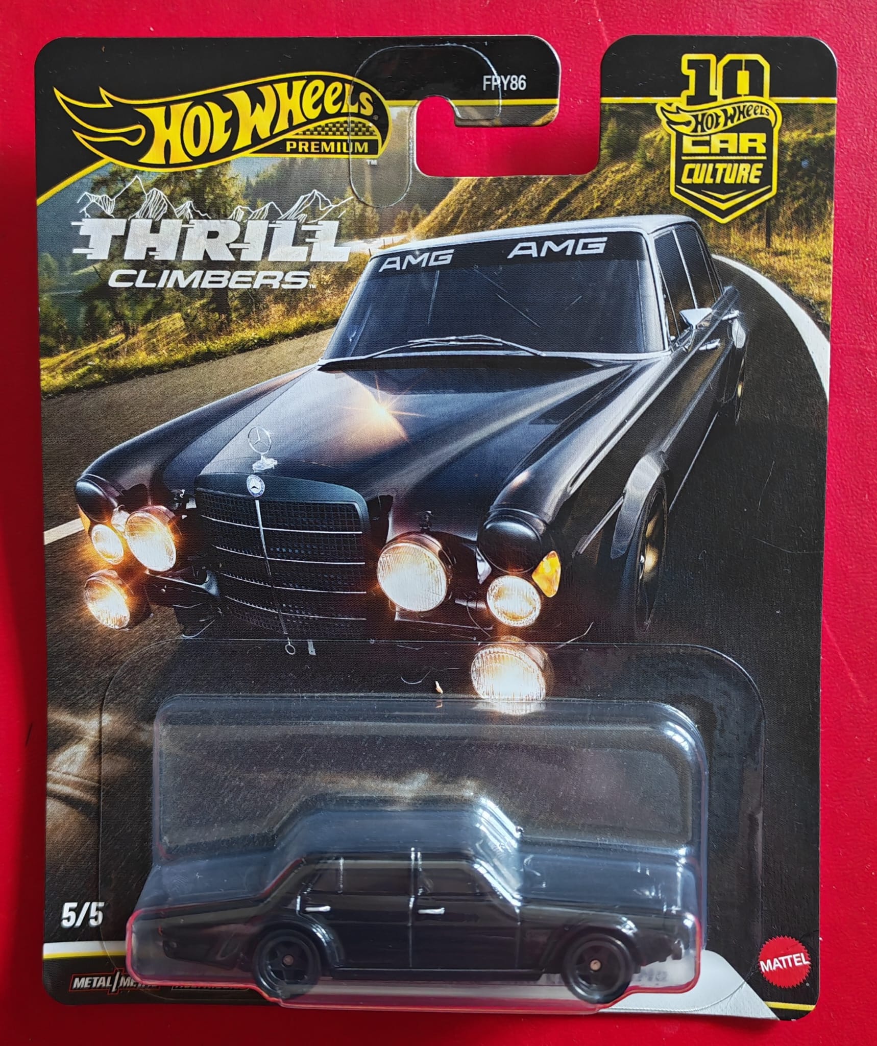 Hot Wheels - Mercedes-Benz 300 Sel 6.8 AMG - Thrill Climbers