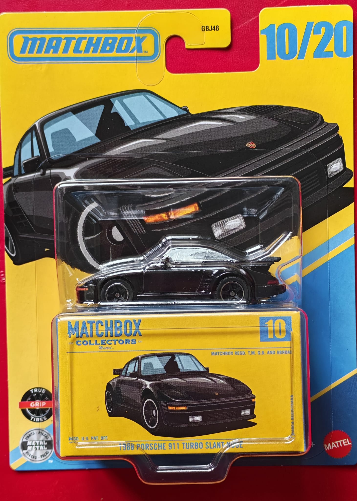 Matchbox - 1988 Porsche 911 Turbo Slant Nose - 2026