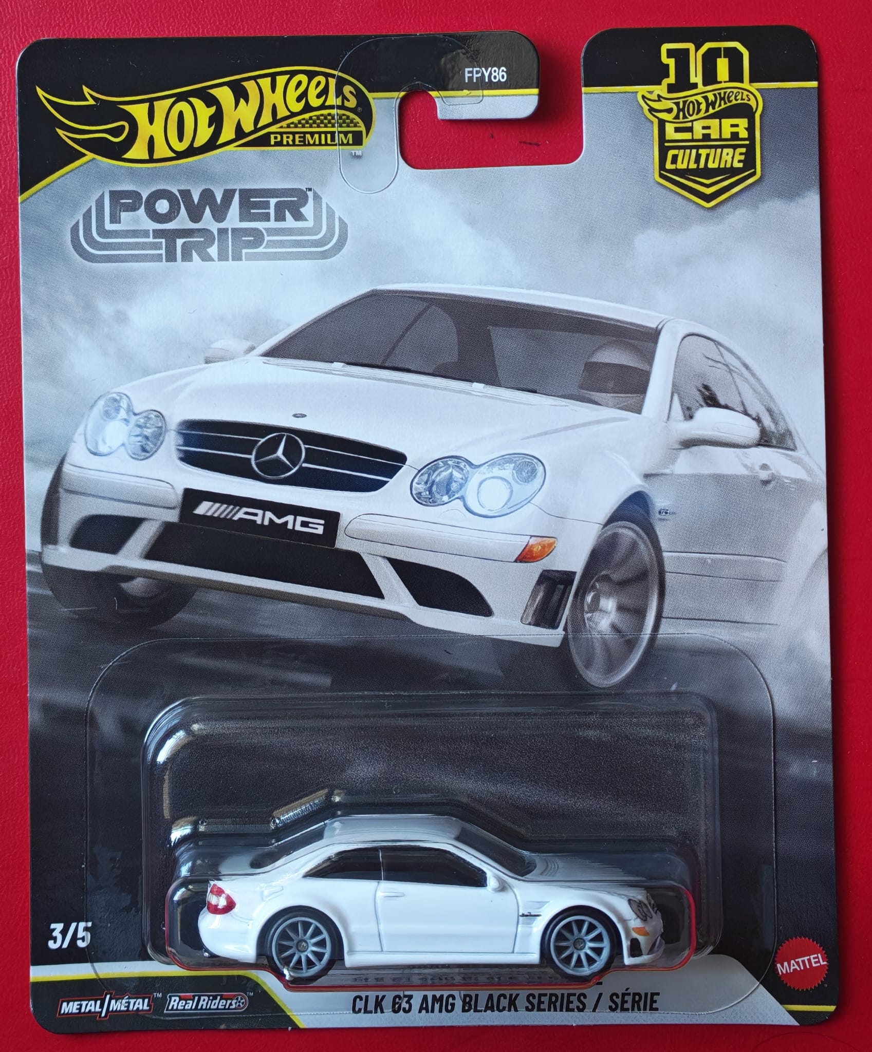 Hot Wheels - 2008 Mercedes-Benz CLK 63 AMG Black Series - Power Trip - 2026