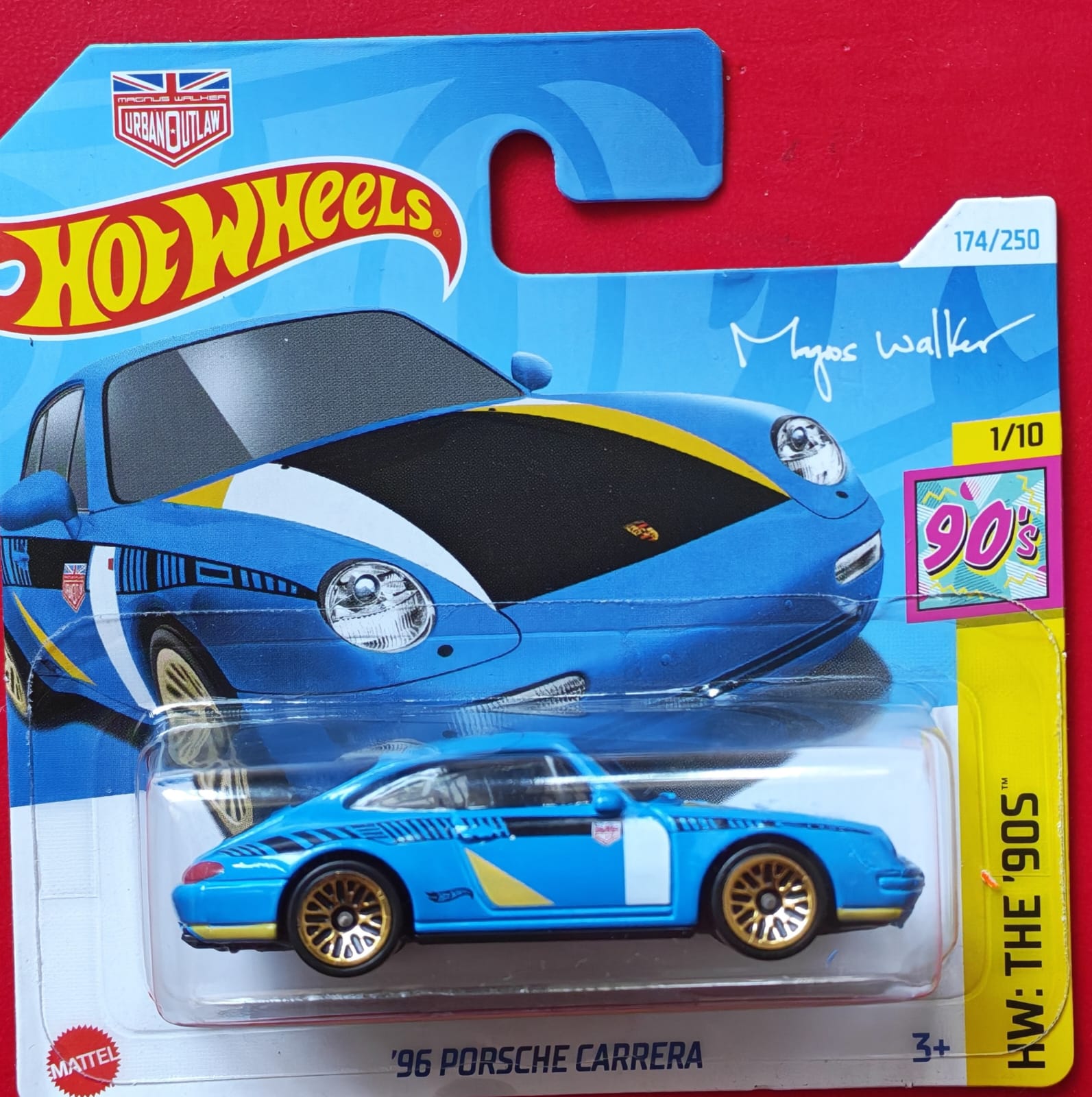 Hot Wheels - '96 Porsche Carrera - Blue - 2024