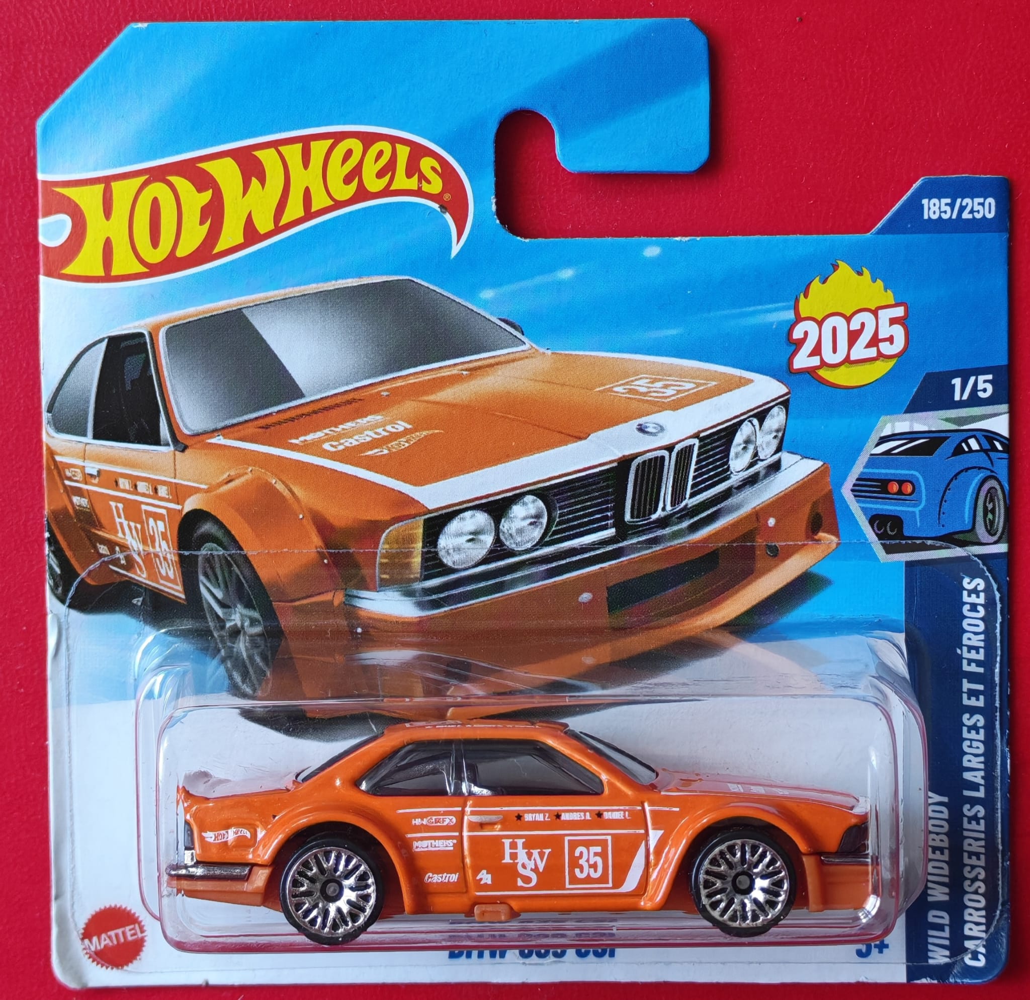 Hot Wheels - BMW 635 CSi - Orange - 2026