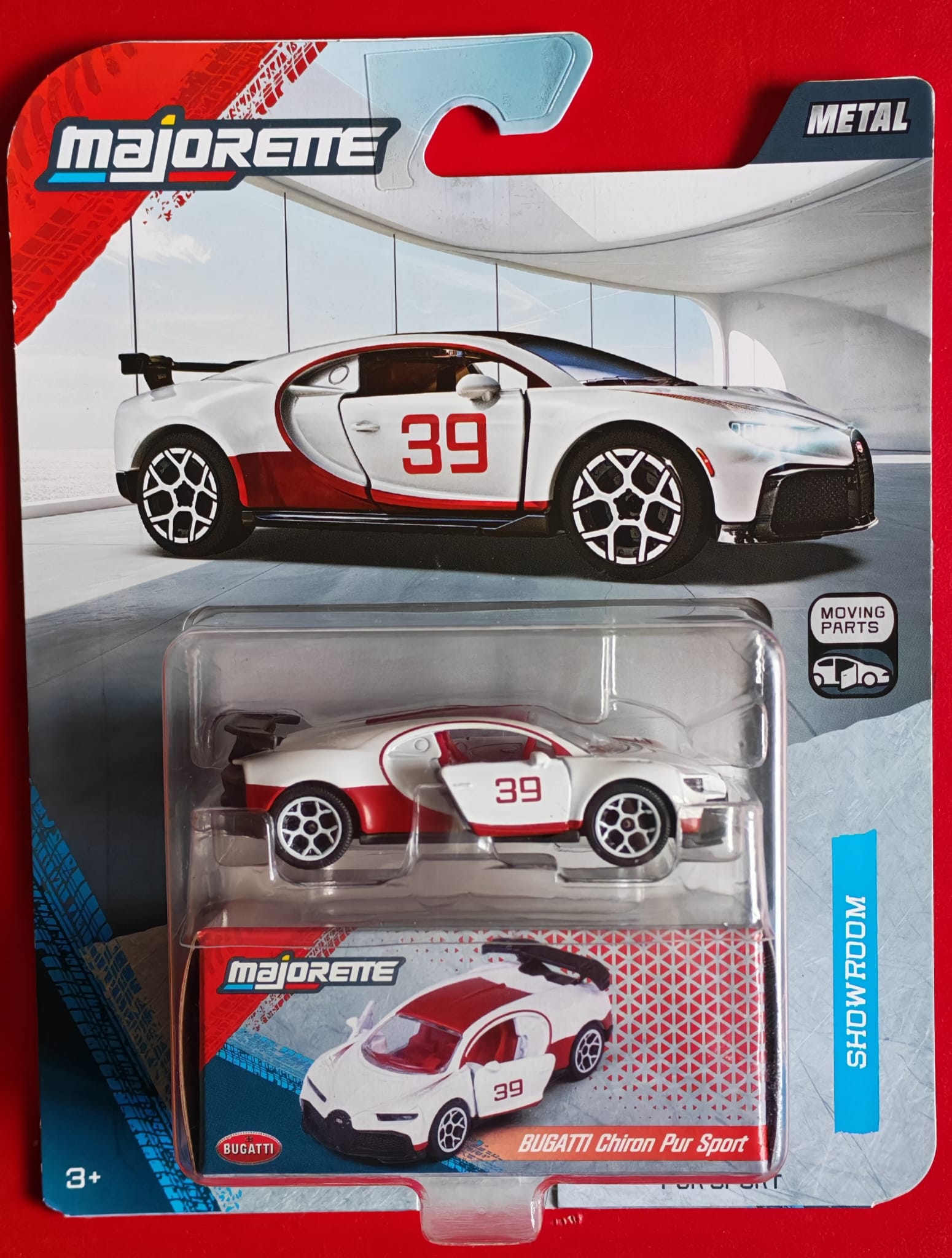 Majorette - Bugatti Chiron Pur Sport -  (white) - 2026