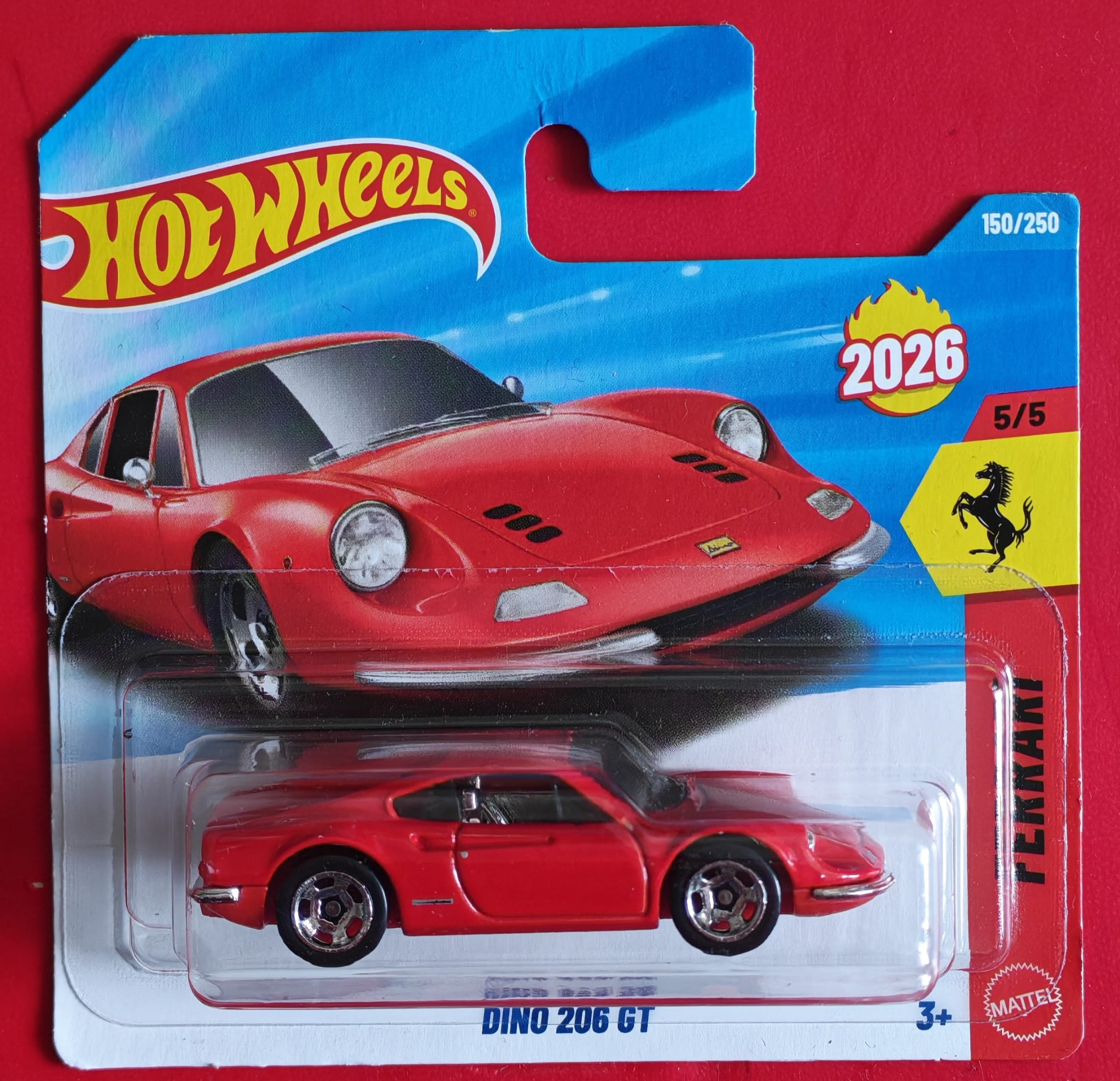 Hot Wheels - Ferrari Dino 296 GT - 2026