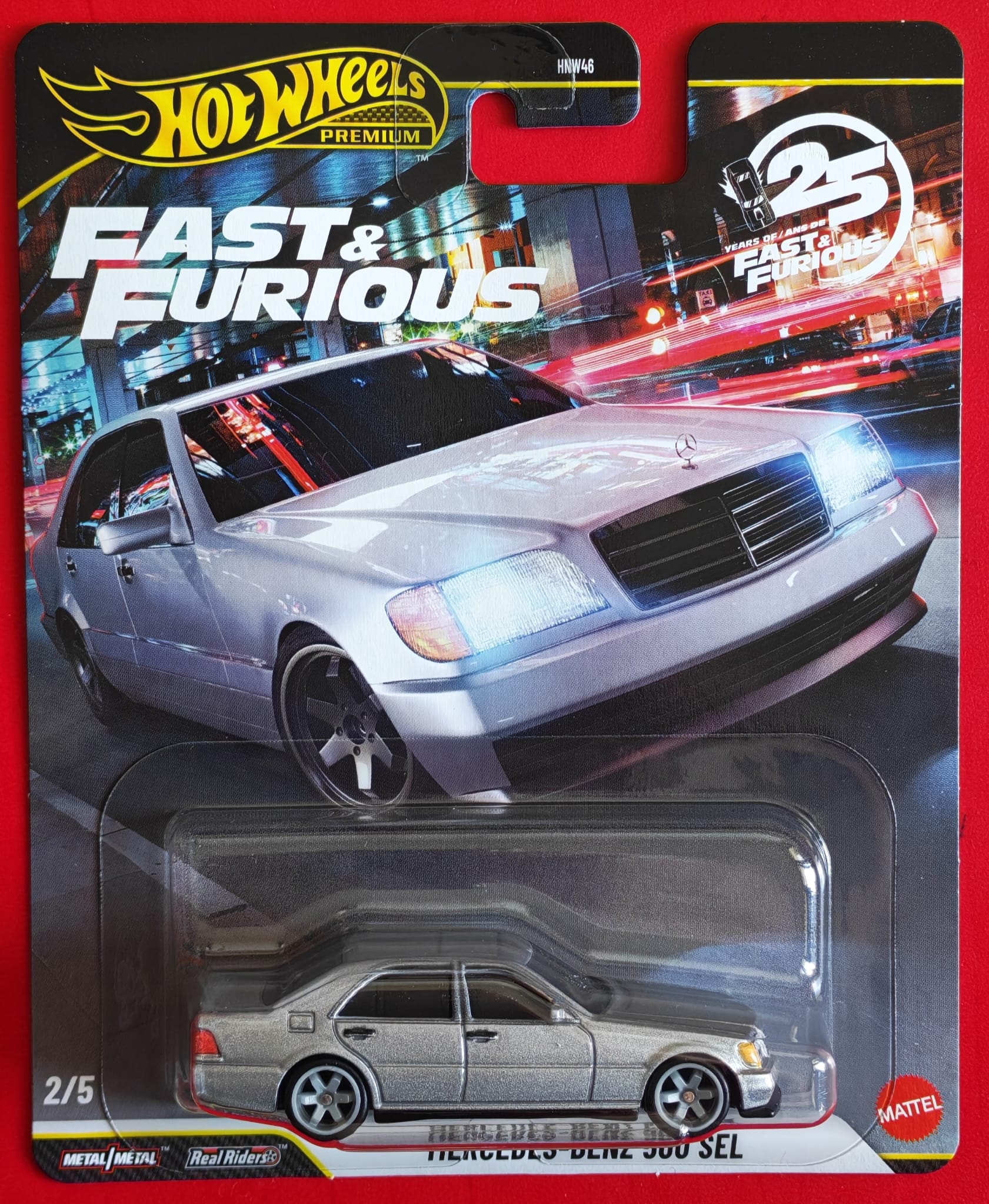 Hot Wheels - Mercedes Benz 500 Sel  - Fast & Furious