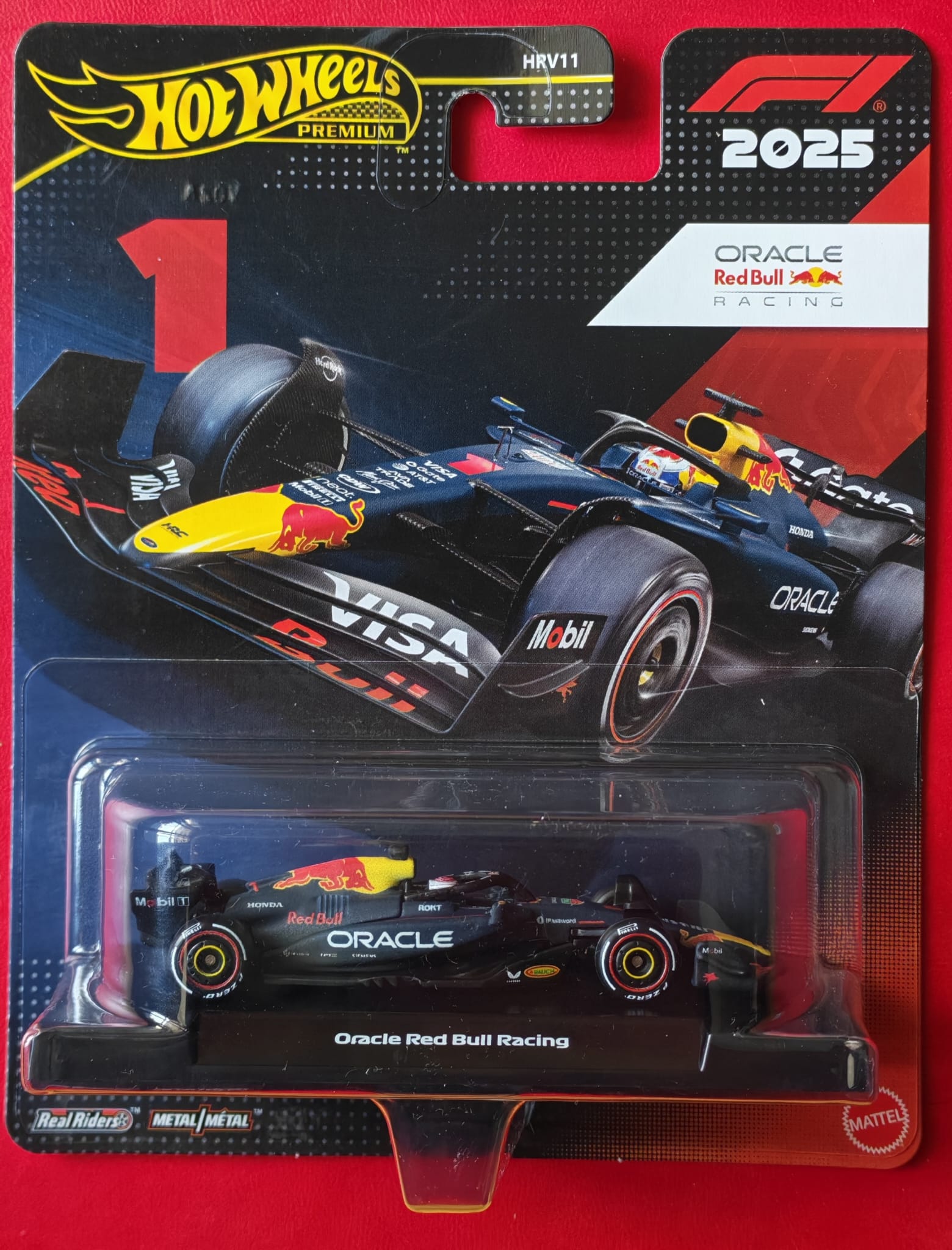 Hot Wheels - Oracle Red Bull Racing Max Verstappen #1 - 2025