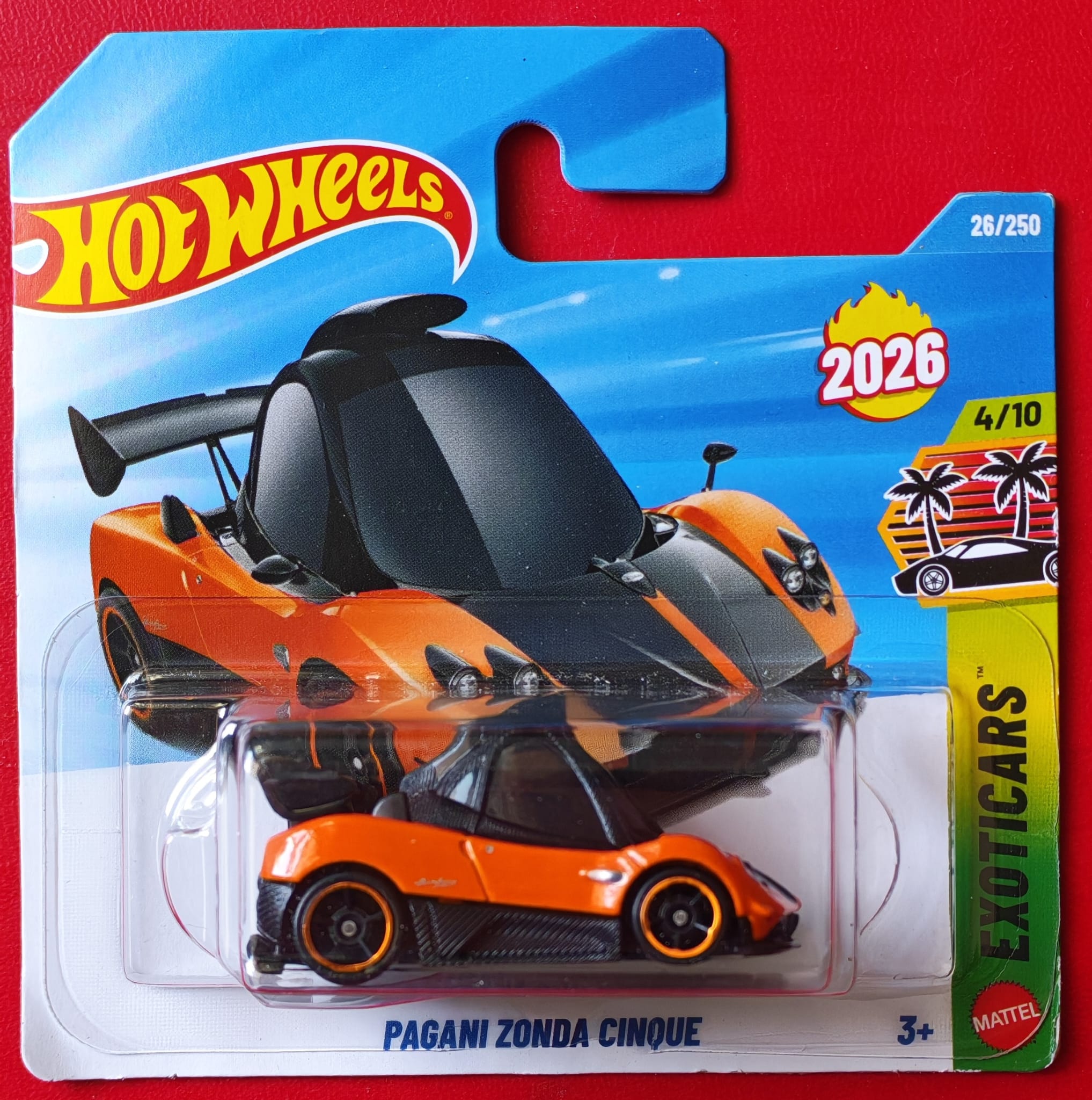 Hot Wheels - Pagani Zonda Cinque  - 2026 - Orange