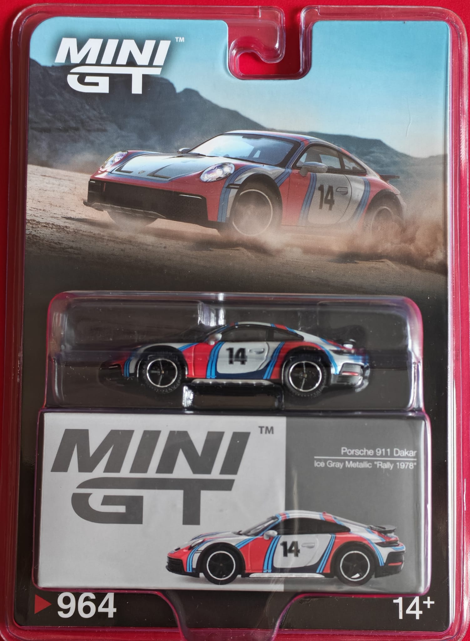 Mini GT - Porsche 911 Dakar 2025