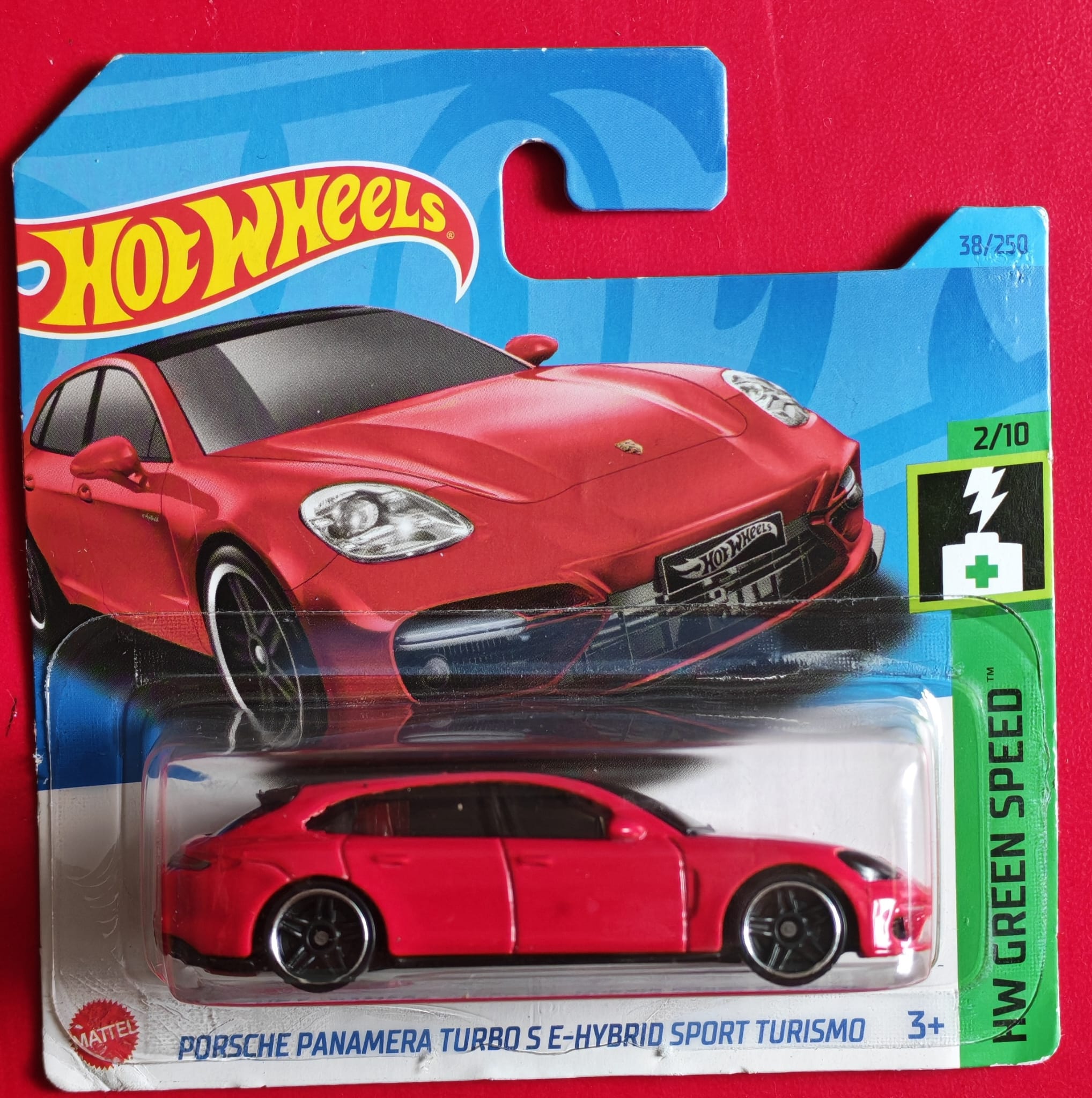 Hot Wheels - Porsche Panamera Turbo S E-Hybrid Sport Turismo - Red - 2023