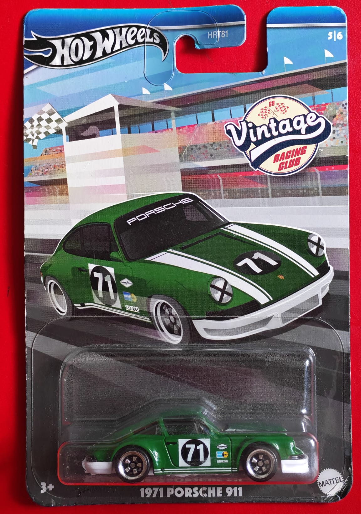 Hot Wheels - '71 Porsche 911 - Racing Club - Green - 2024