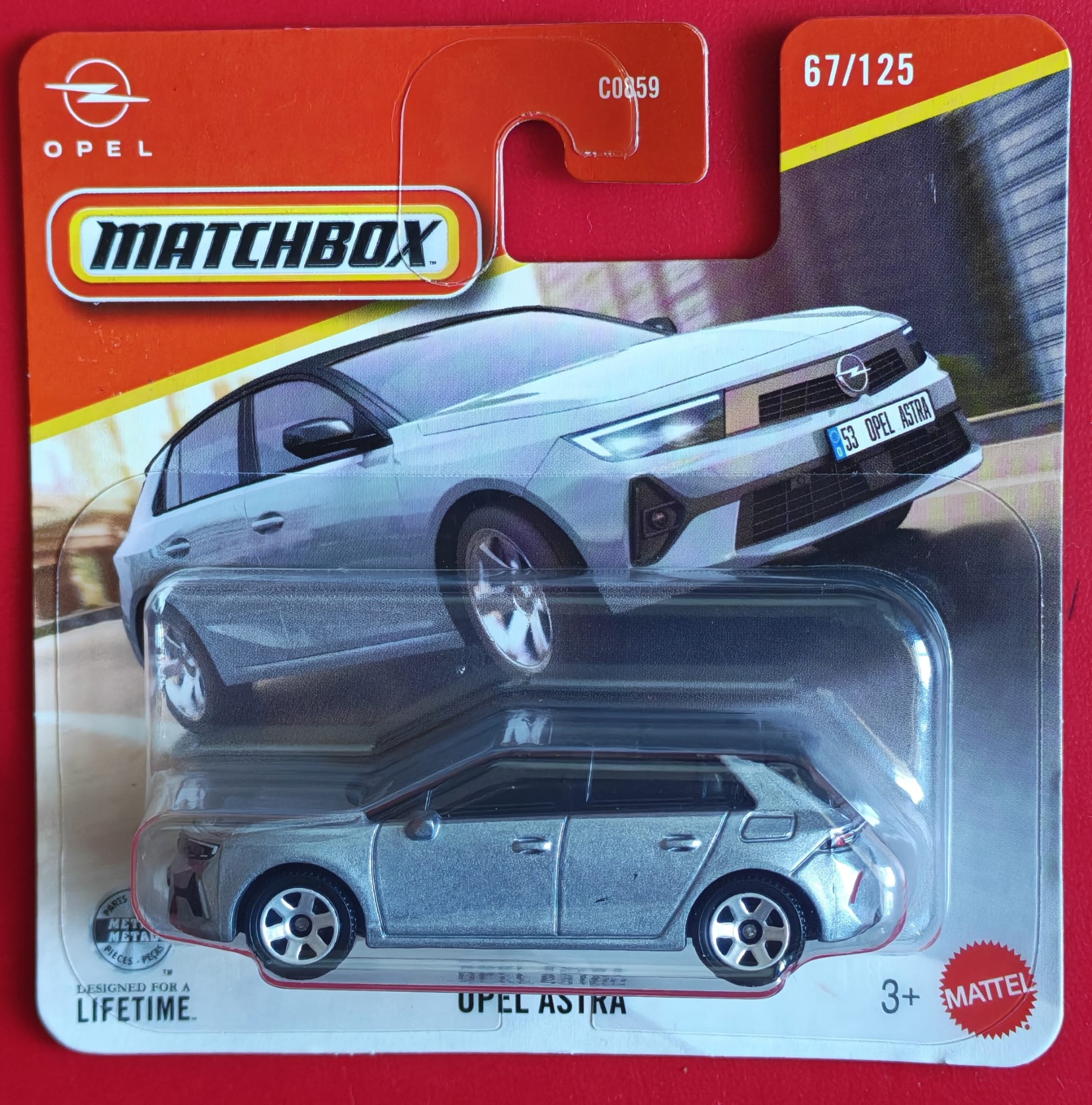 Matchbox - 2022 Opel Astra - Grey - 2026