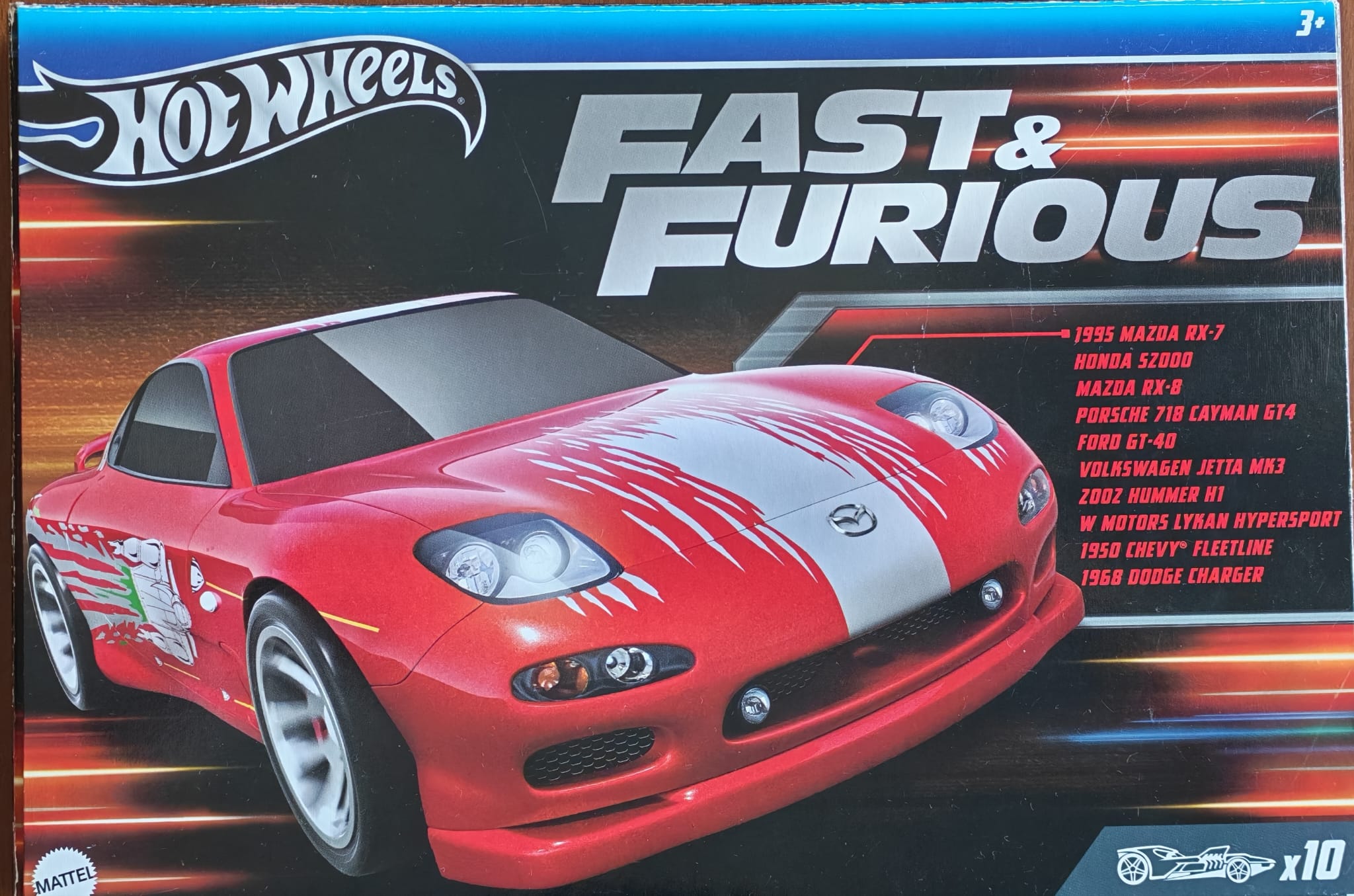 Hot Wheels - Fast & Furious 10-Pack (2024)