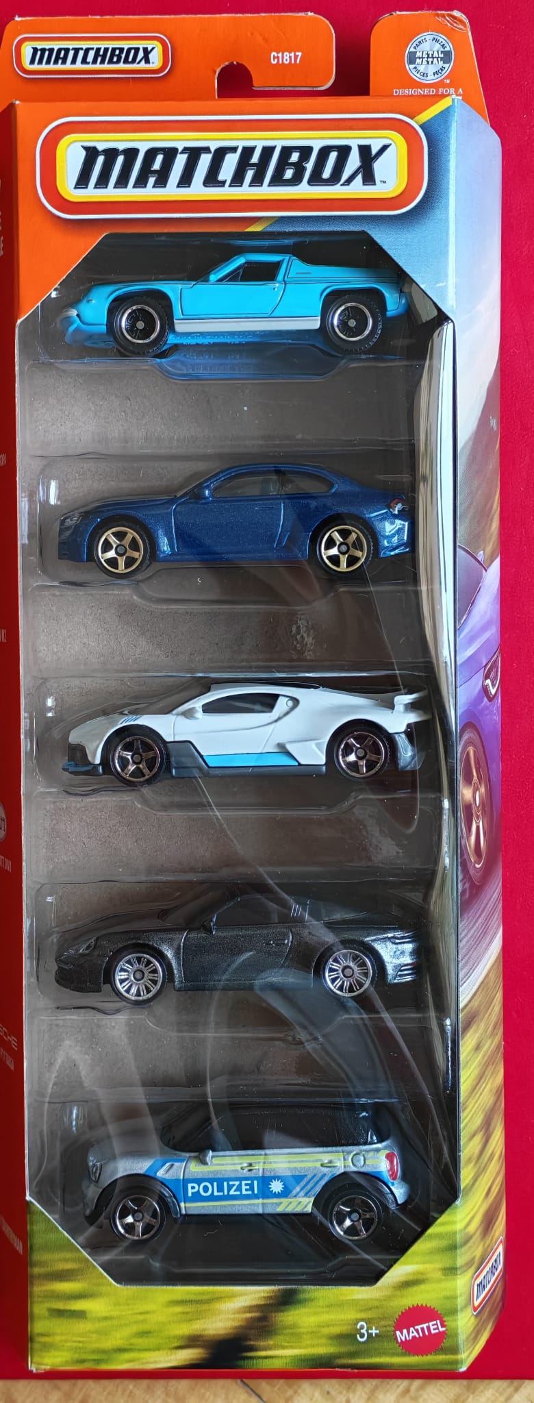 Matchbox - European Motorway - 2026 - 5 Packs