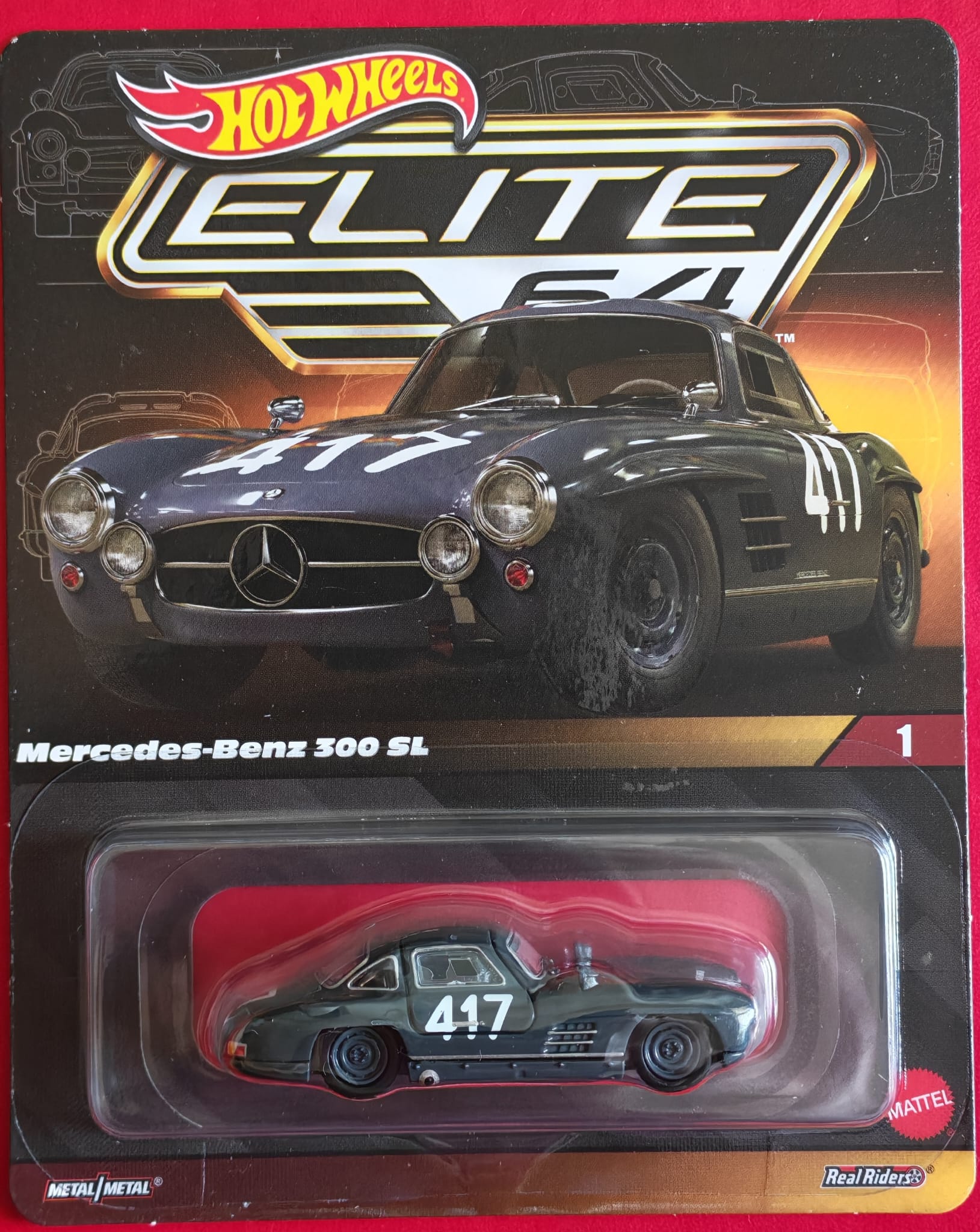 Hot Wheels - Mercedes-Benz 300 SL - Elite 64 - 2023 - #1