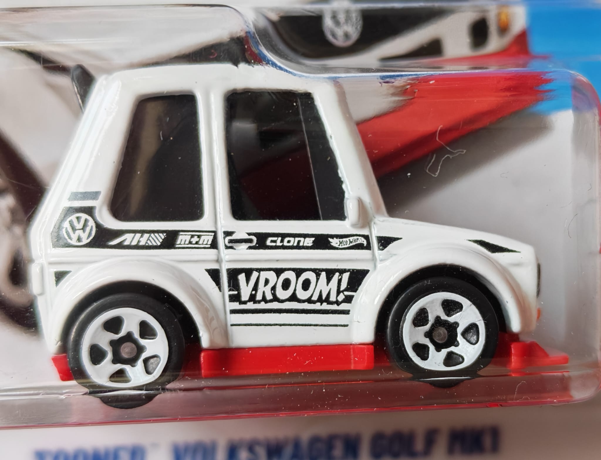 Hot Wheels - Tooned Volkswagen Golf MK1 - White - 2026