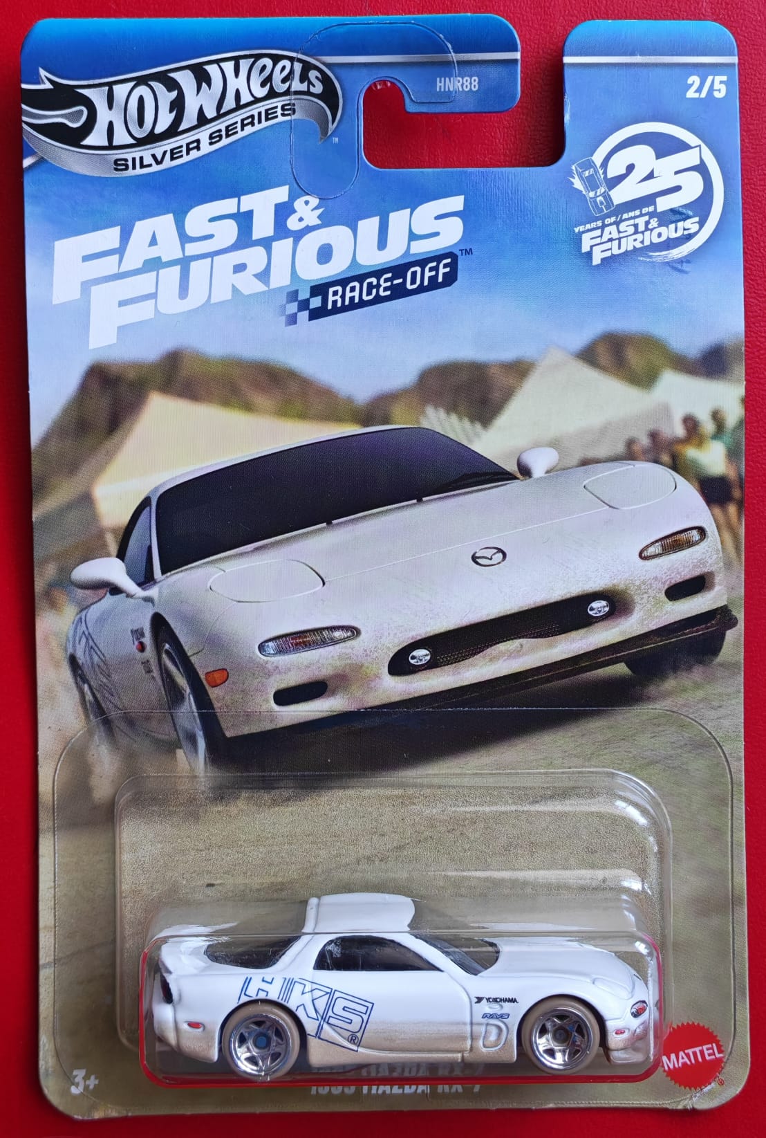 Hot Wheels - Mazda RX-7  - Fast & Furious - Silver - 2026