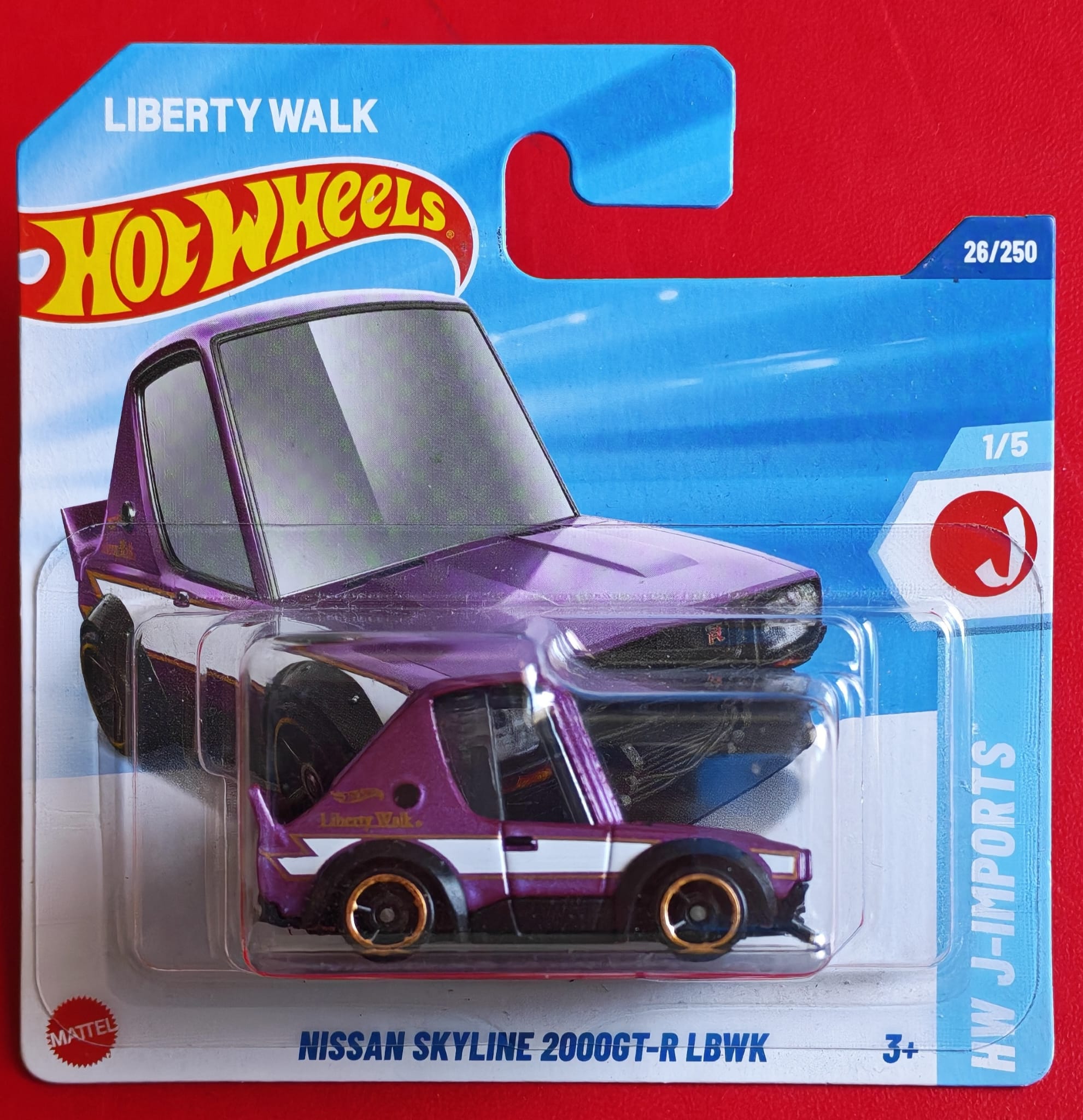 Hot Wheels - Nissan Skyline 2000GT-R LBWK (Tooned) - 2025 - Purple