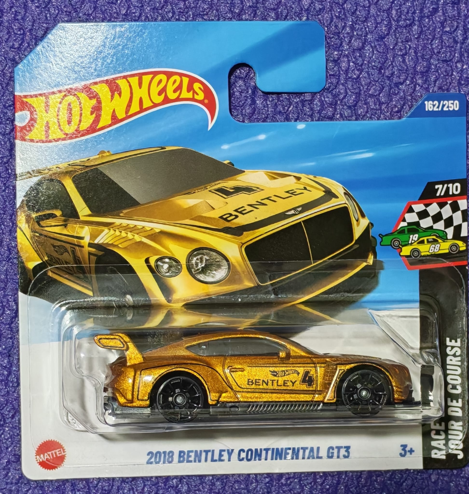 Hot Wheels - 2018 Bentley Continental Gt3