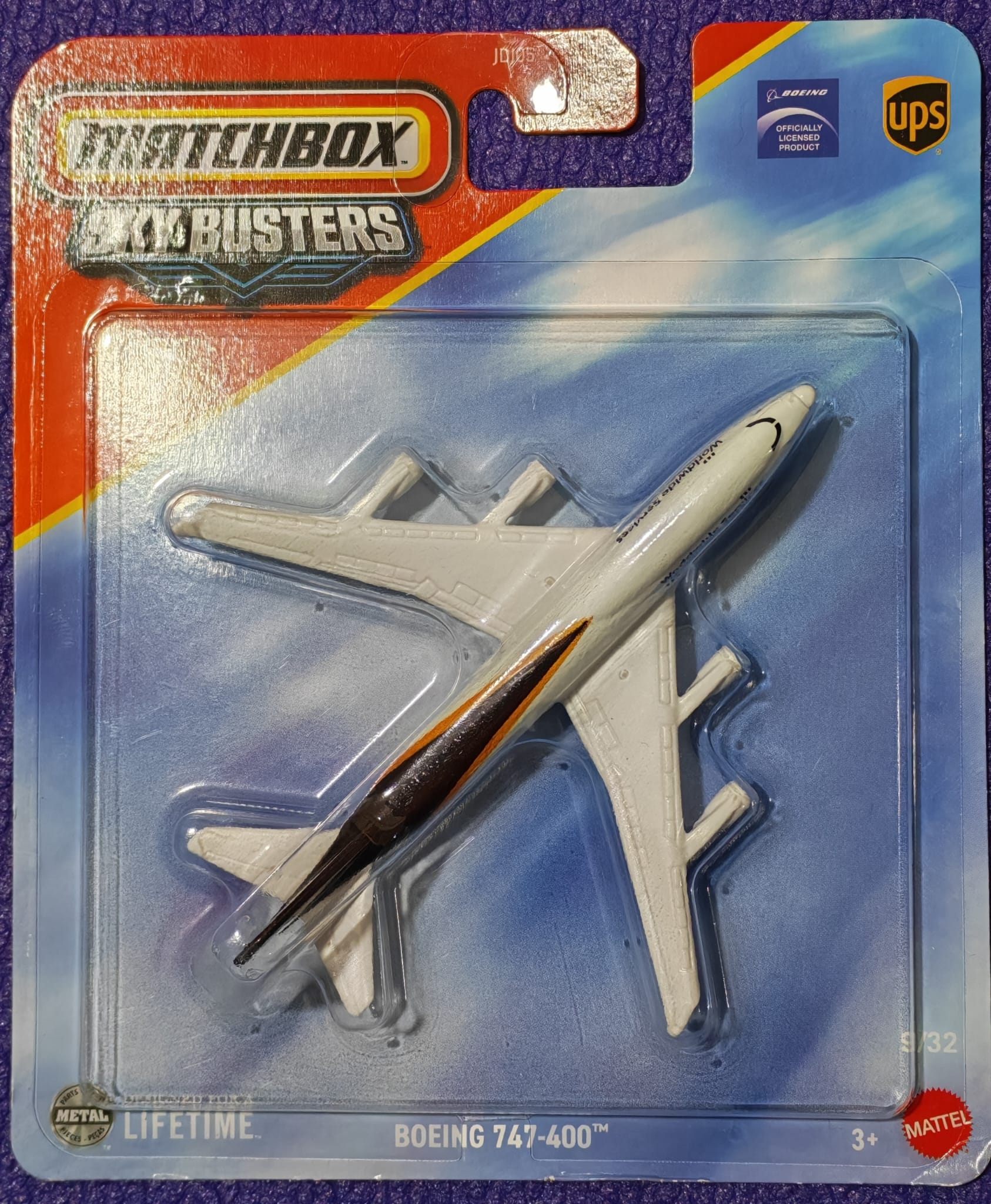 Matchbox - Sky Busters - Boeing 747-400