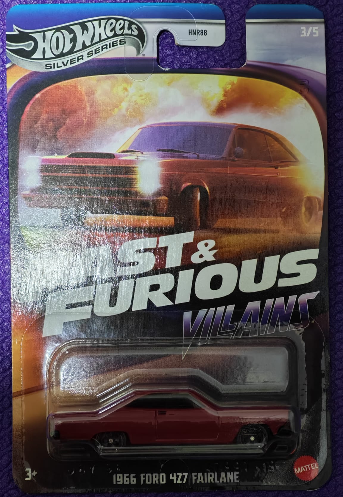 Hot Wheels - Silver Series - Fast & Furious - 1966 Ford 427 Fairlane
