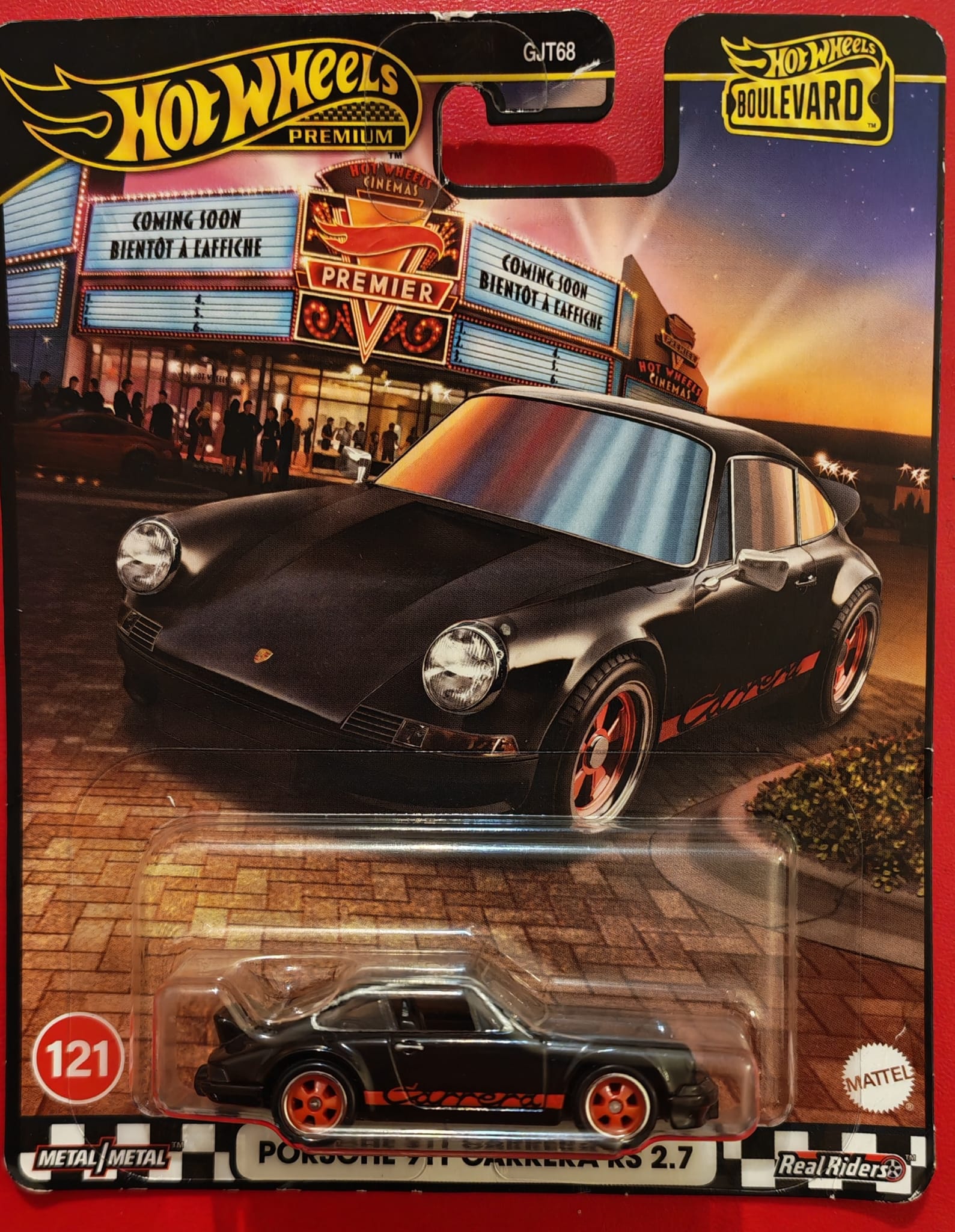Hot wheels -  Premium - Porsche 911 Carrera Rs 2.7 - Boulevard GJT68 - Jbl19