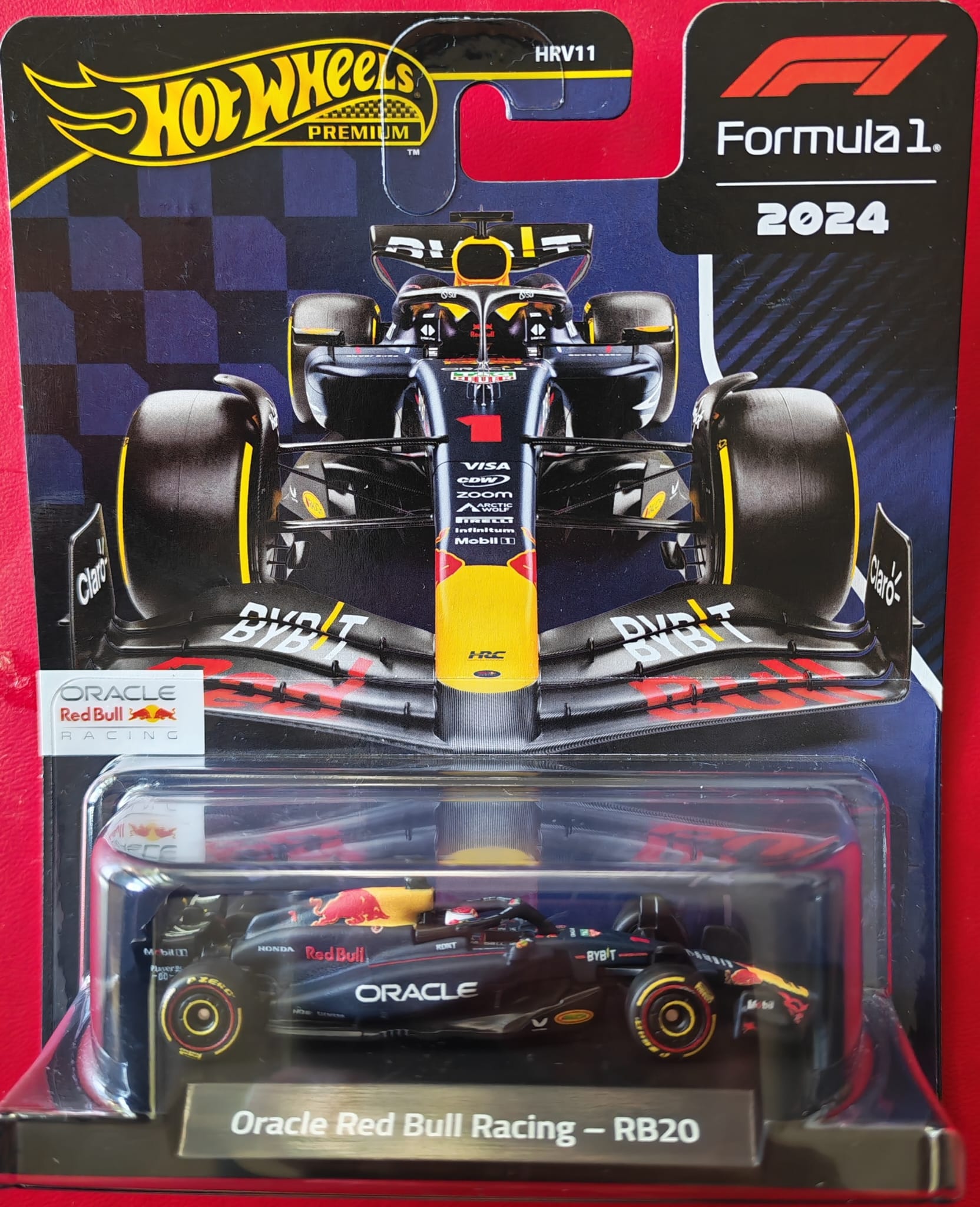 Hot Wheels - Premium Formula 1 Oracle Red Bull Racing RB20 (#1) 2024