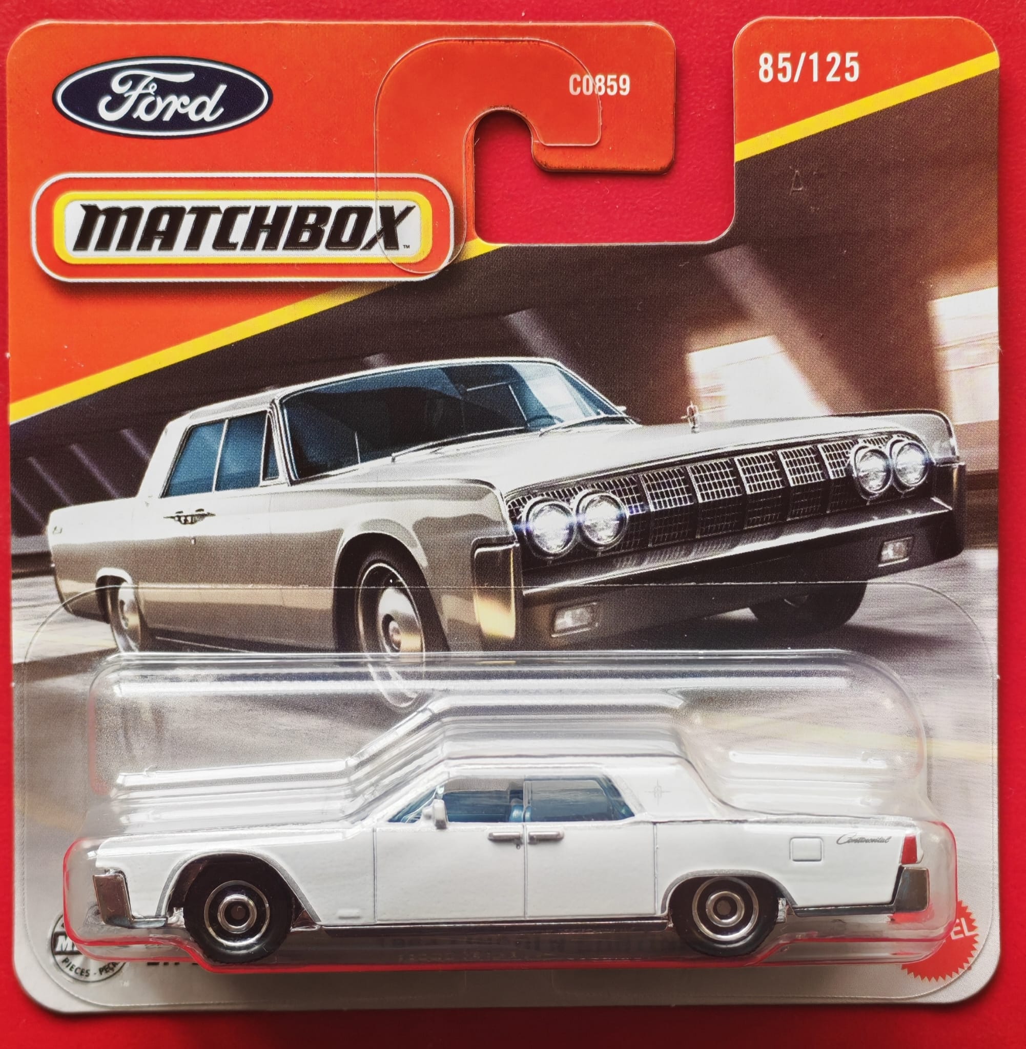 Matchbox - 1964 Lincoln Continental - Beyaz (1/64) 2025