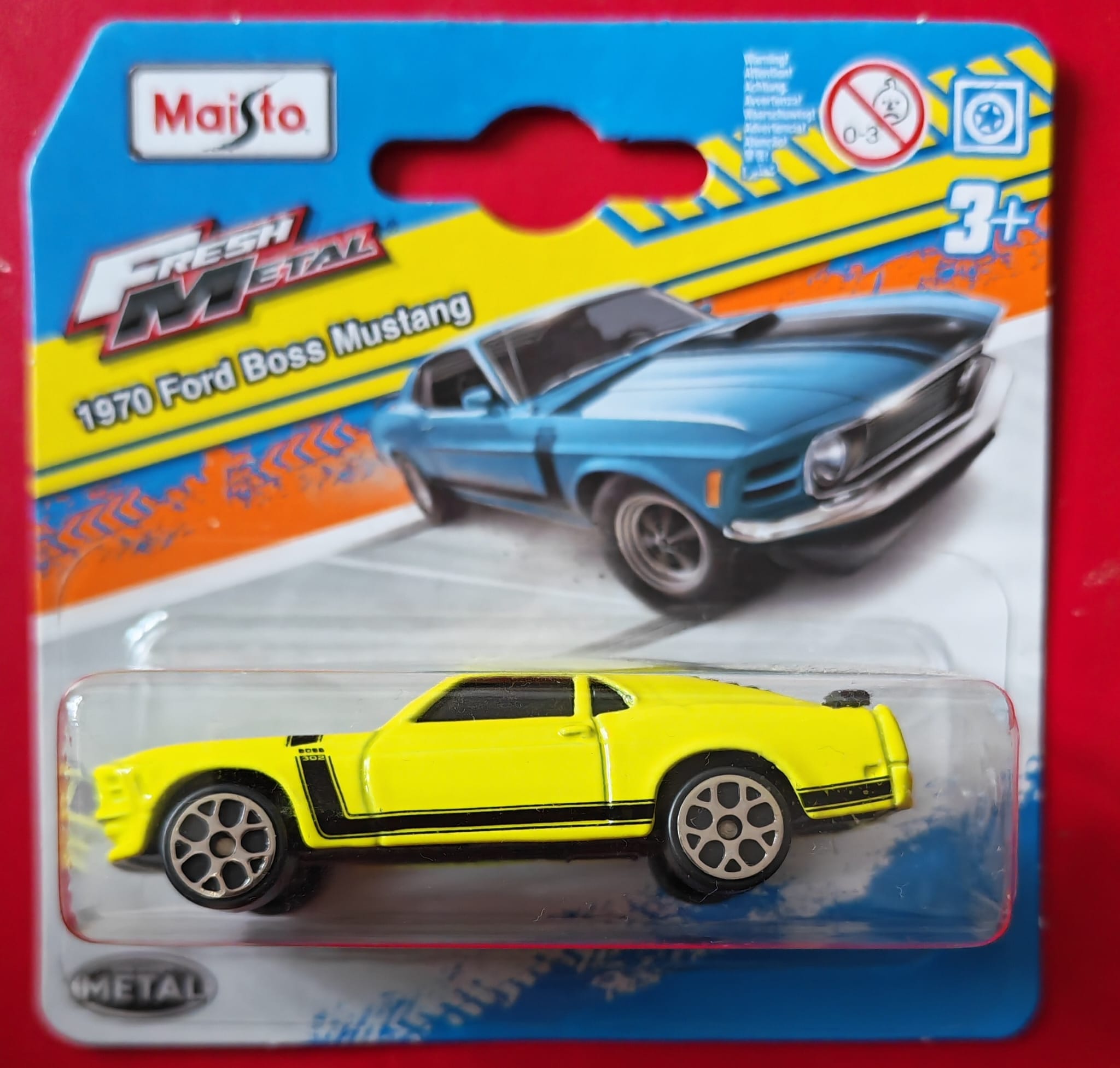 Maisto - 1970 Ford Boss Mustang - Fresh Metal