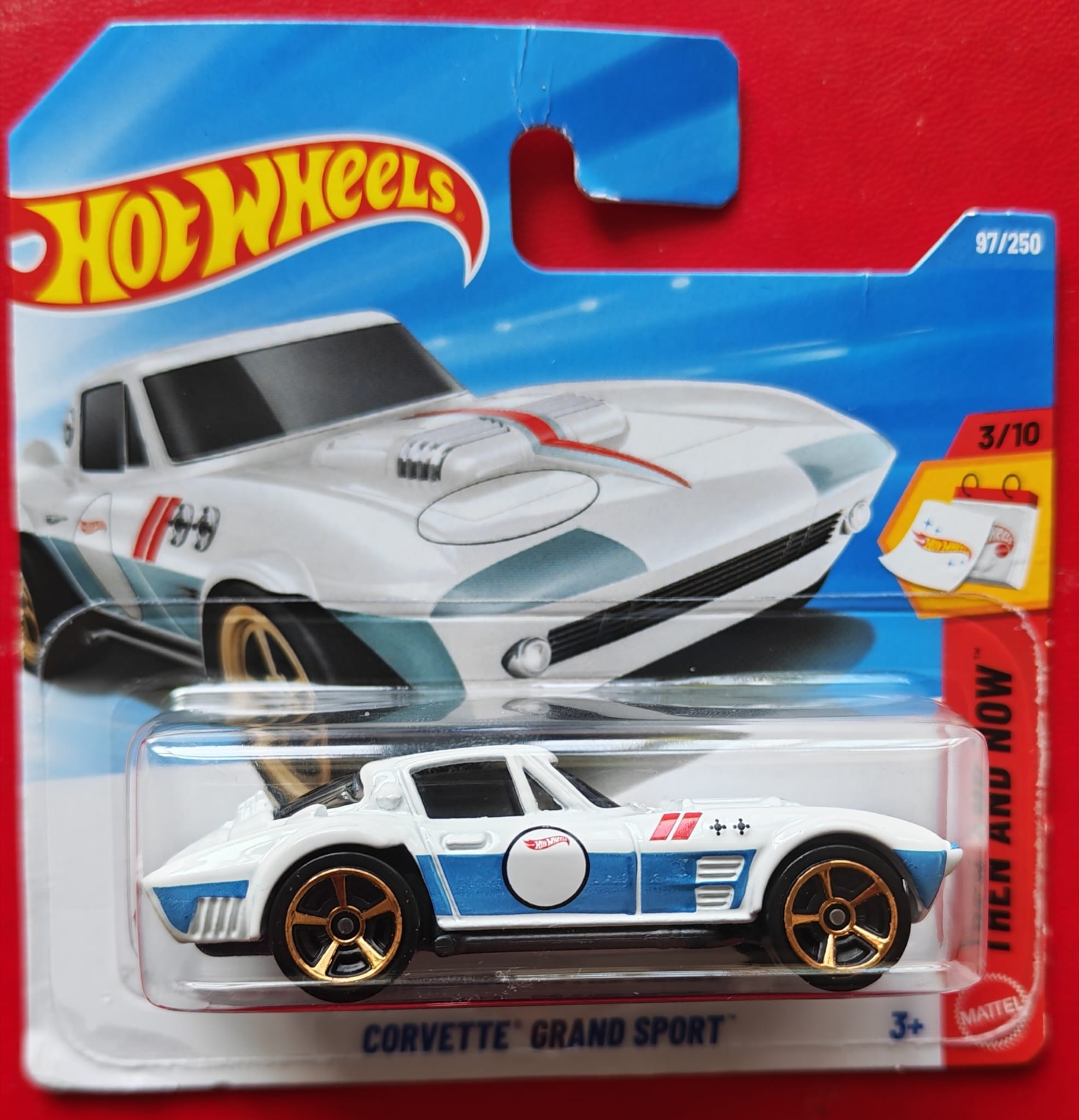 Hot Wheels - Corvette Grand Sport - Then and Now - 97/250 -  3/10